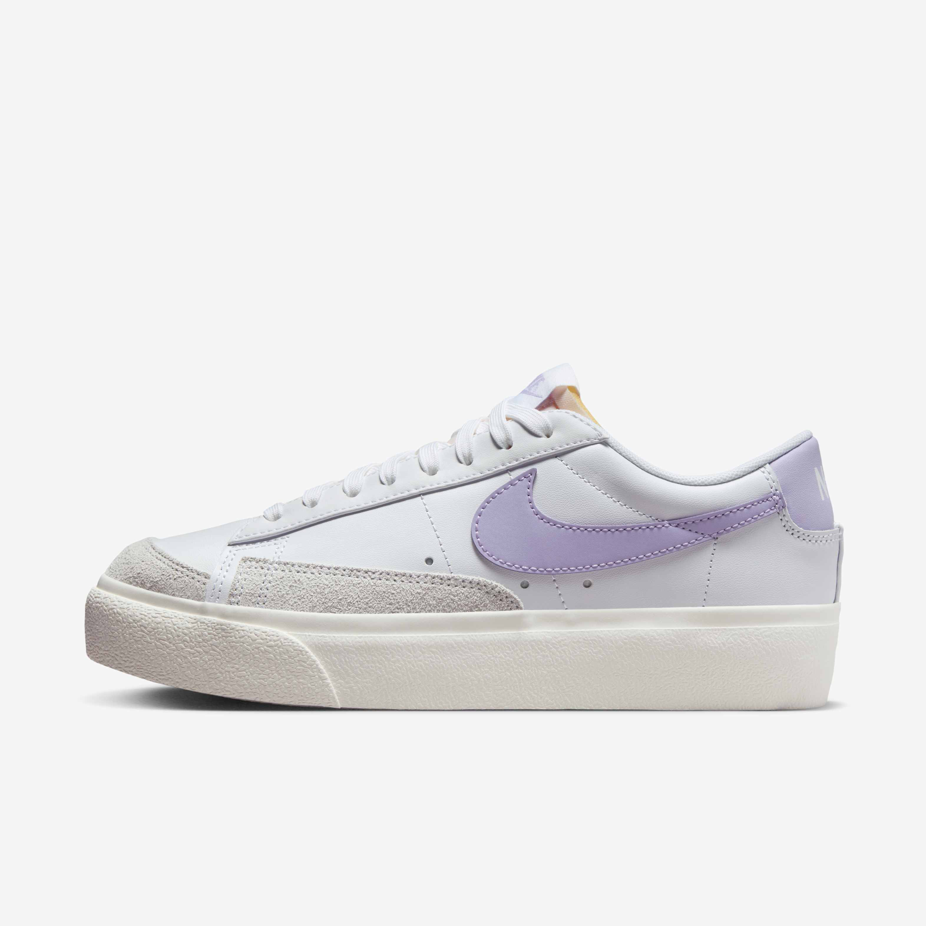 nike blazers low purple