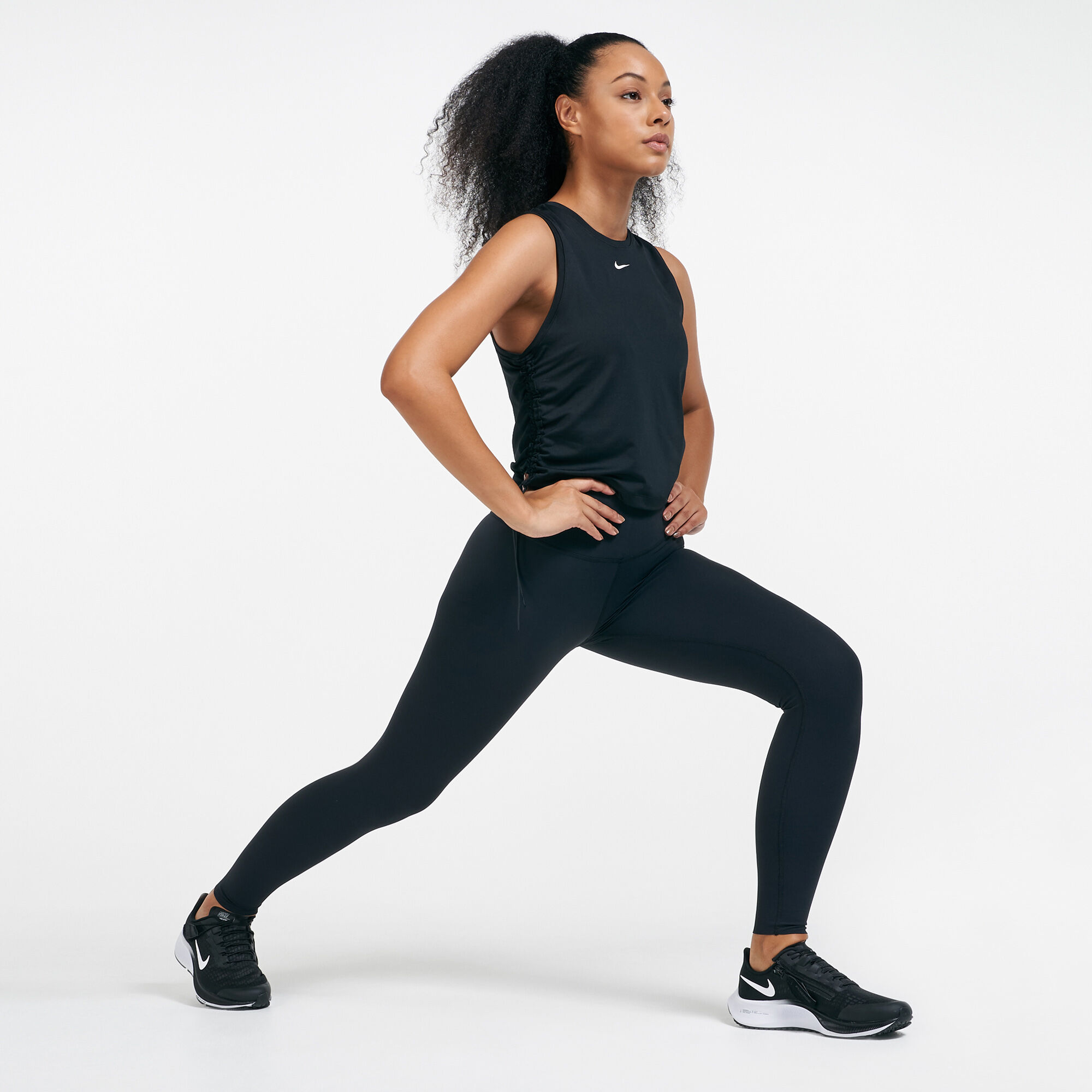 Shop Yoga Dri FIT Luxe Women s High Waisted 7 8 Infinalon Leggings