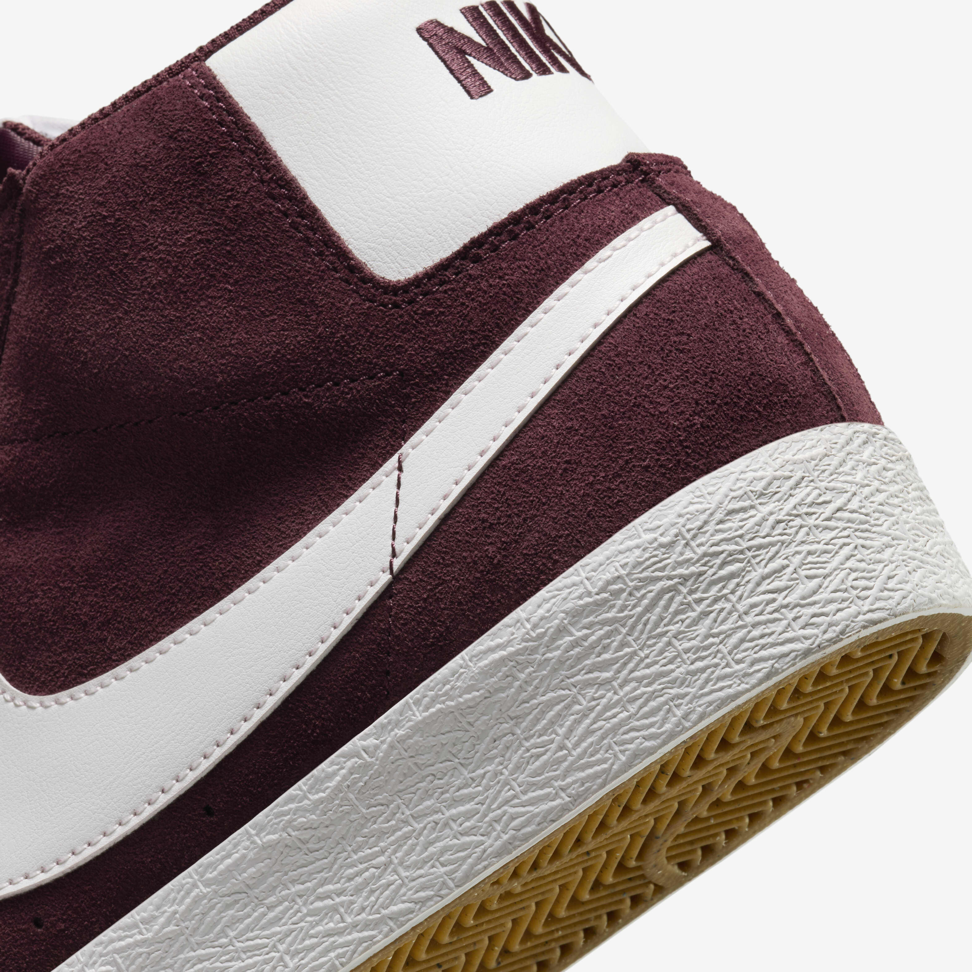 Nike blazer mid vintage burgundy shop