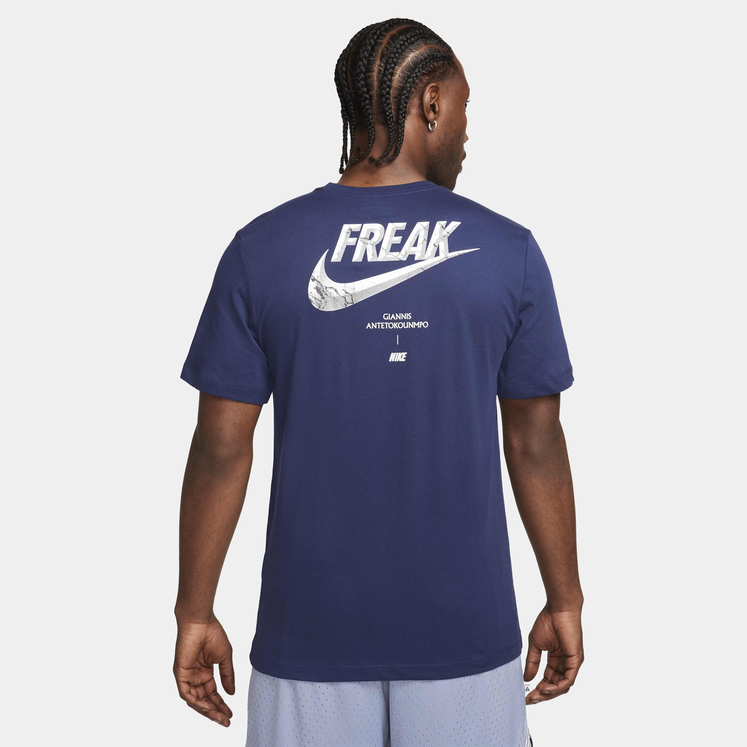Nike freak shirt blue online