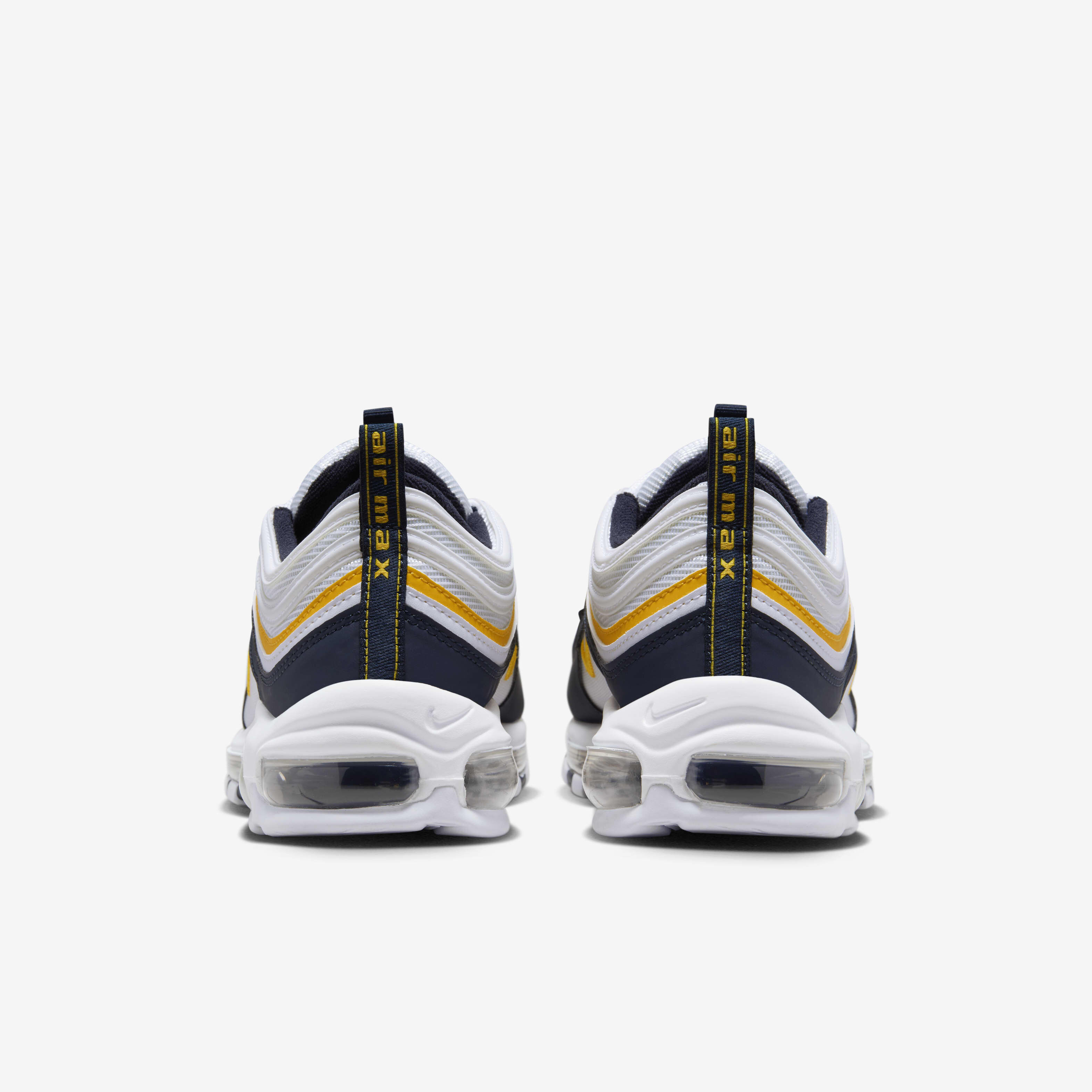 Buy Nike Air Max 97 Men's Shoes White/Dark Obsidian/University