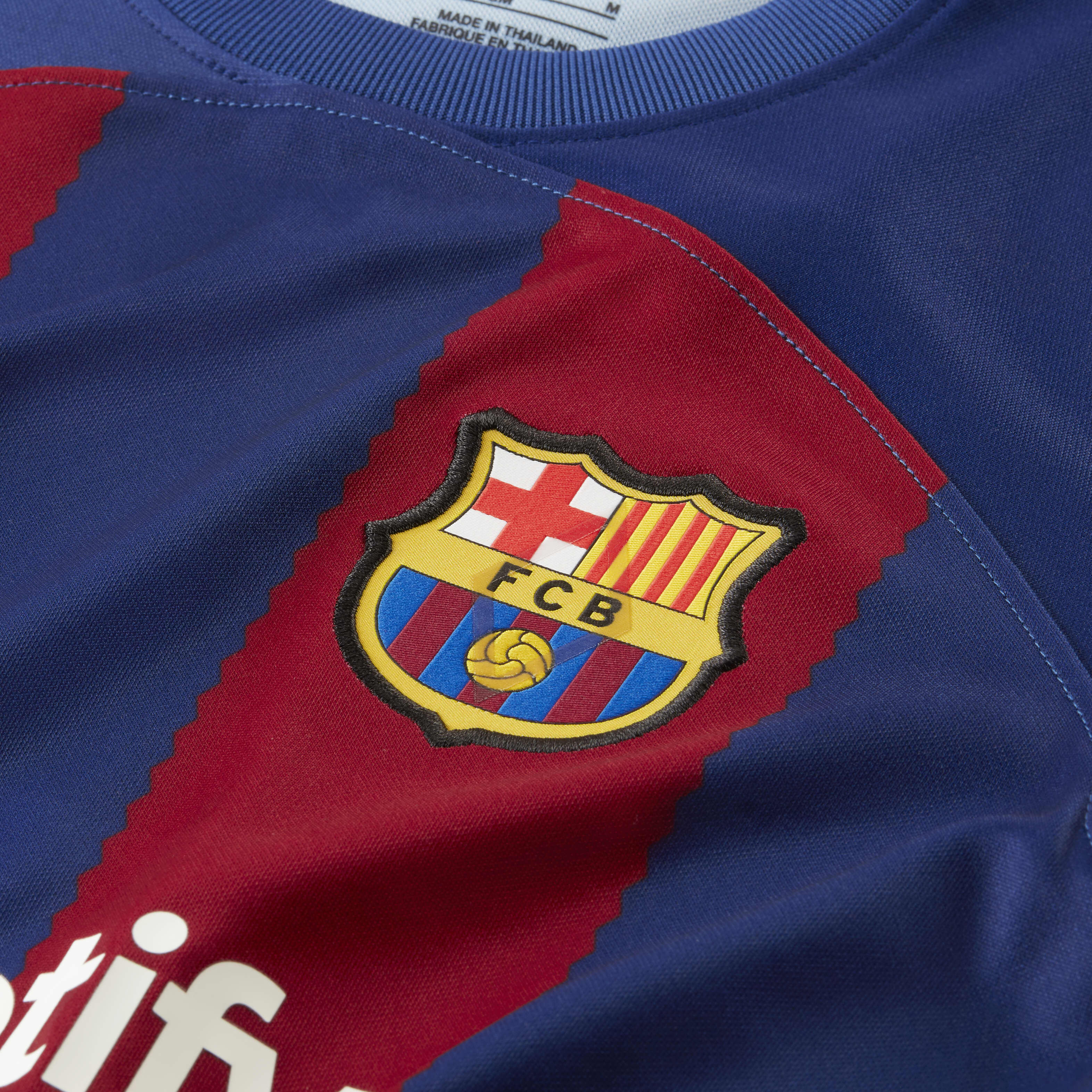 Buy F.C. Barcelona 2023 24 Stadium Home Older Kids Nike Dri FIT Football Shirt Nike Saudi Official