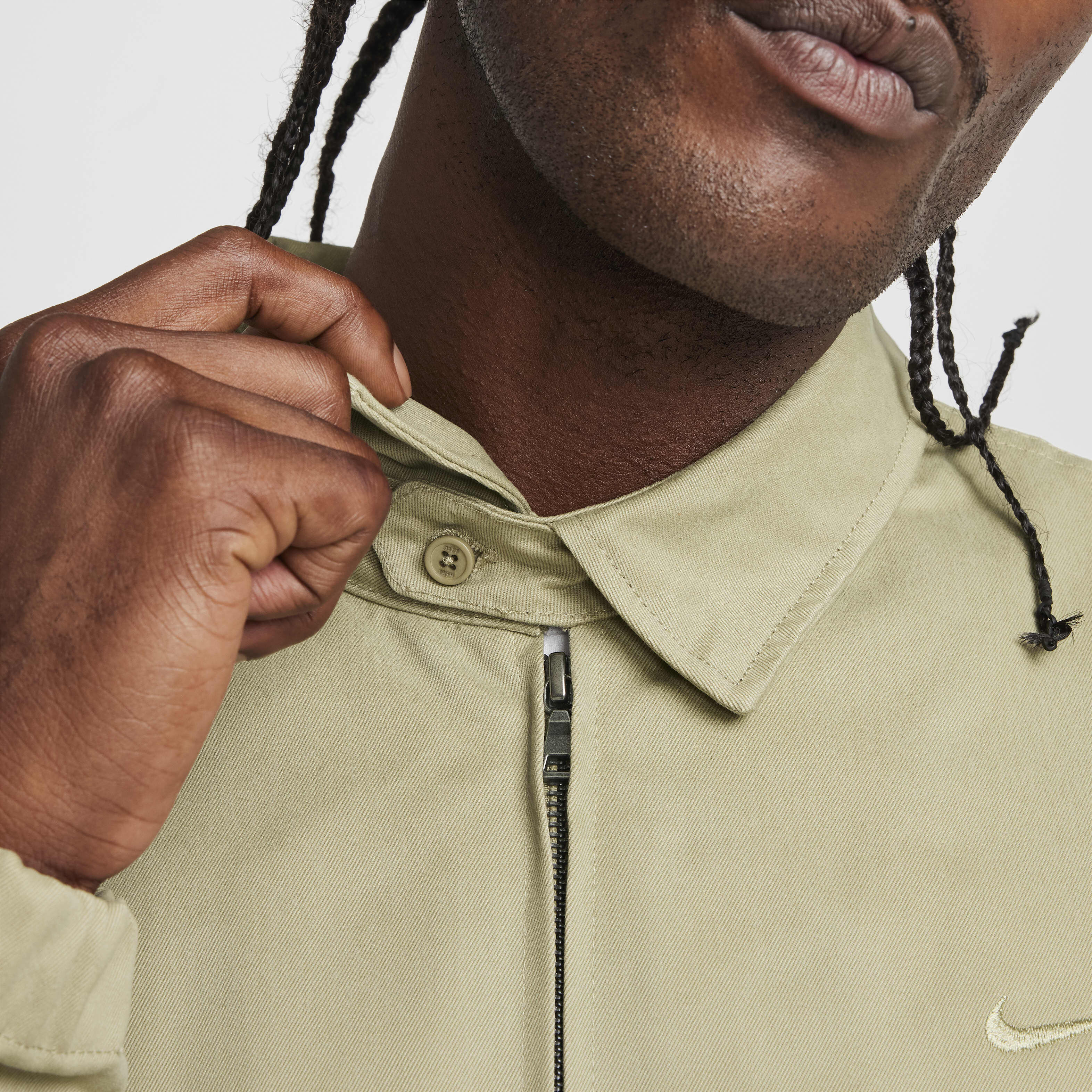 Nike khaki jacket clearance
