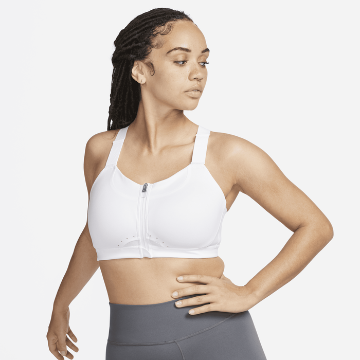 Nike front best sale closure sports bra