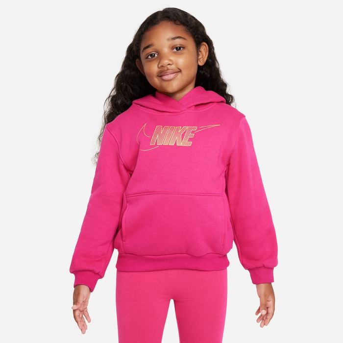 Buy Nike Sportswear Club Fleece Holiday Shine Hoodie Little Kids Hoodie Nike Saudi Official