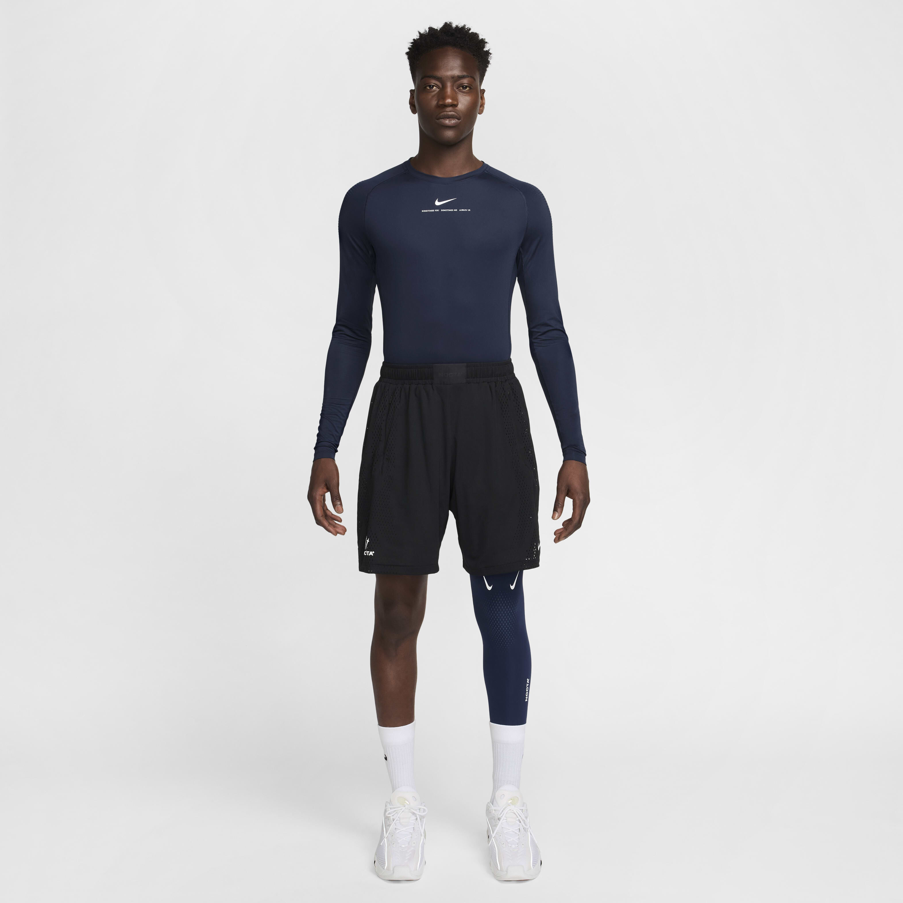 Nike x NOCTA Long Sleeve Woven Crew (Pro Green & Black