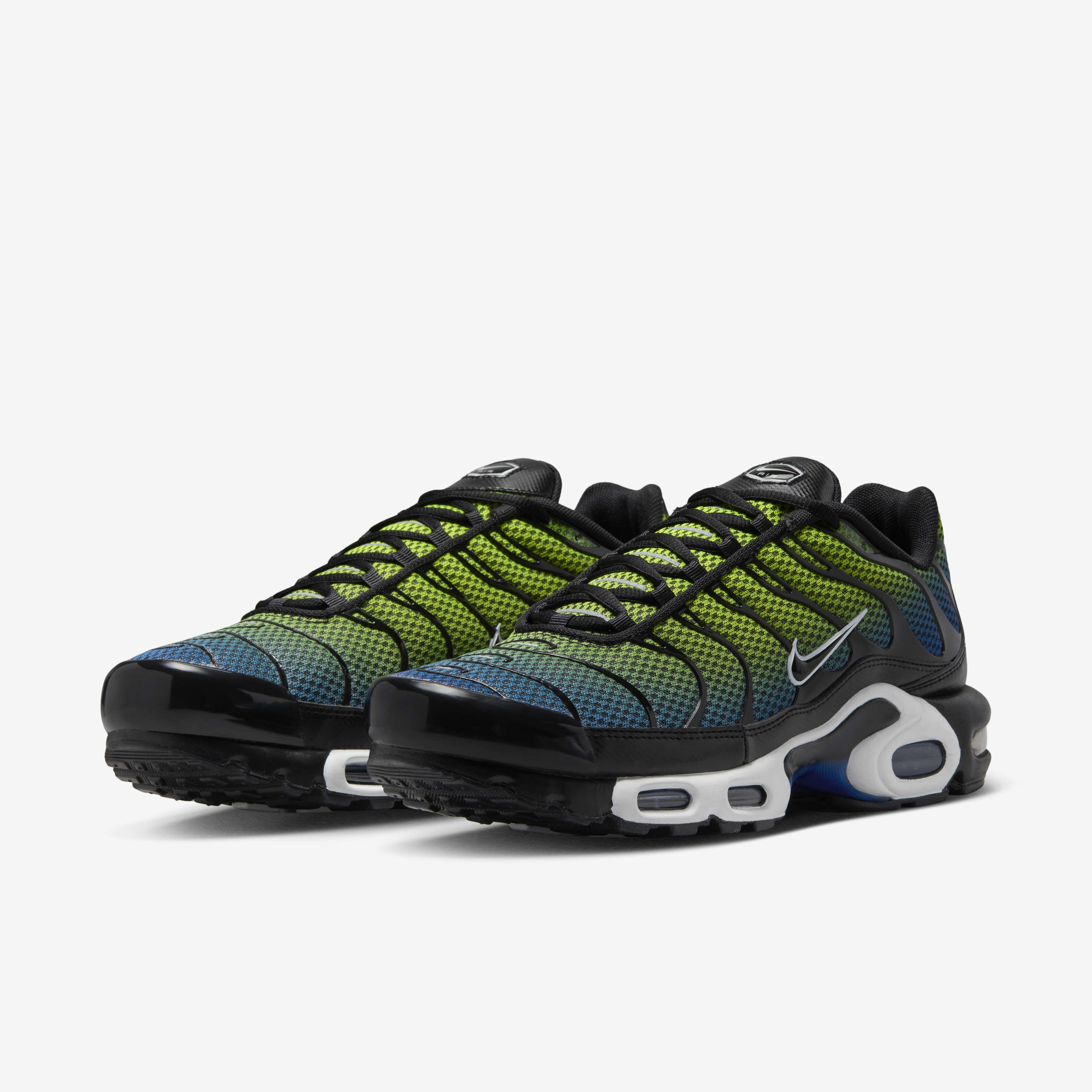 Air max plus black/volt/dark grey/white cheap