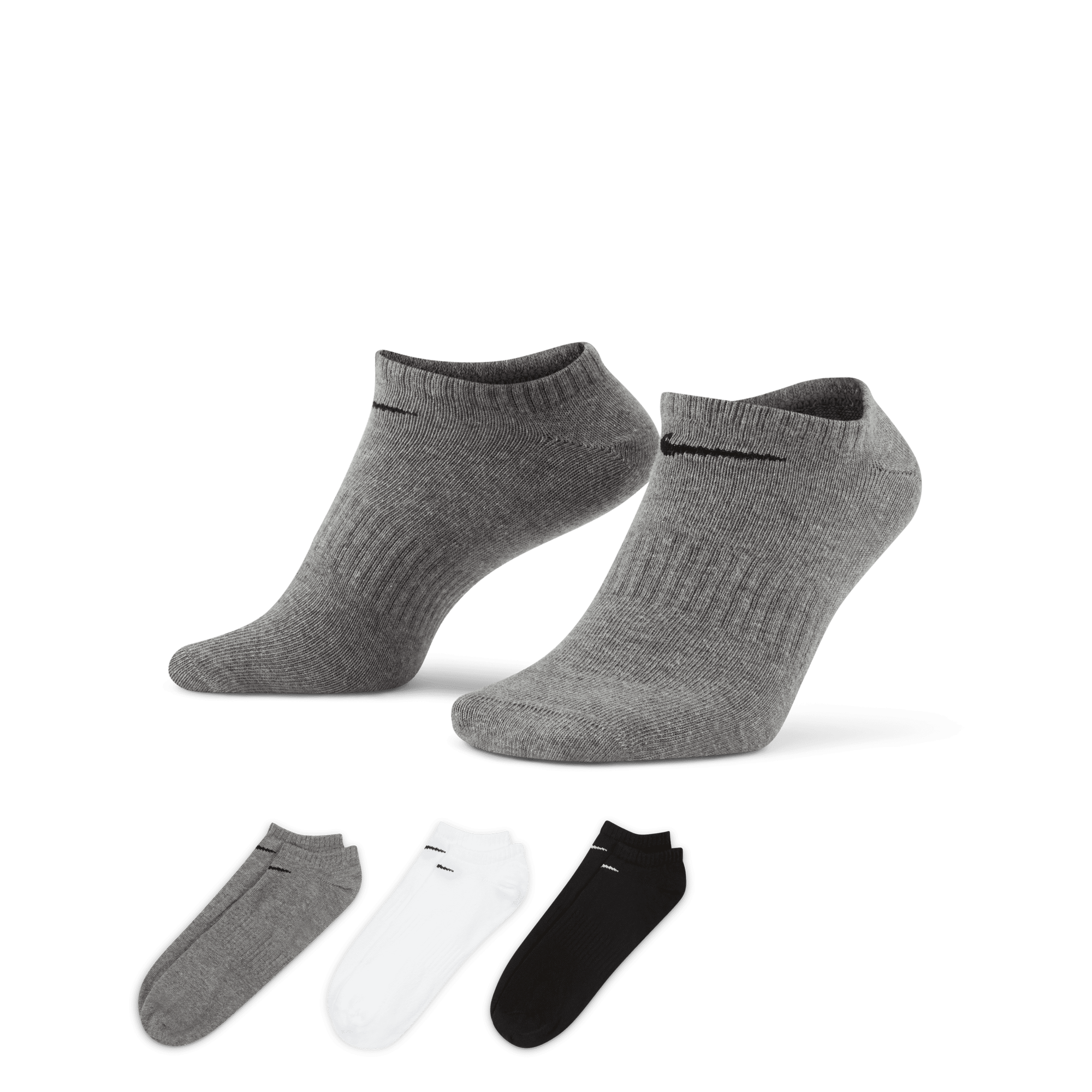 Men's no hotsell show socks nike