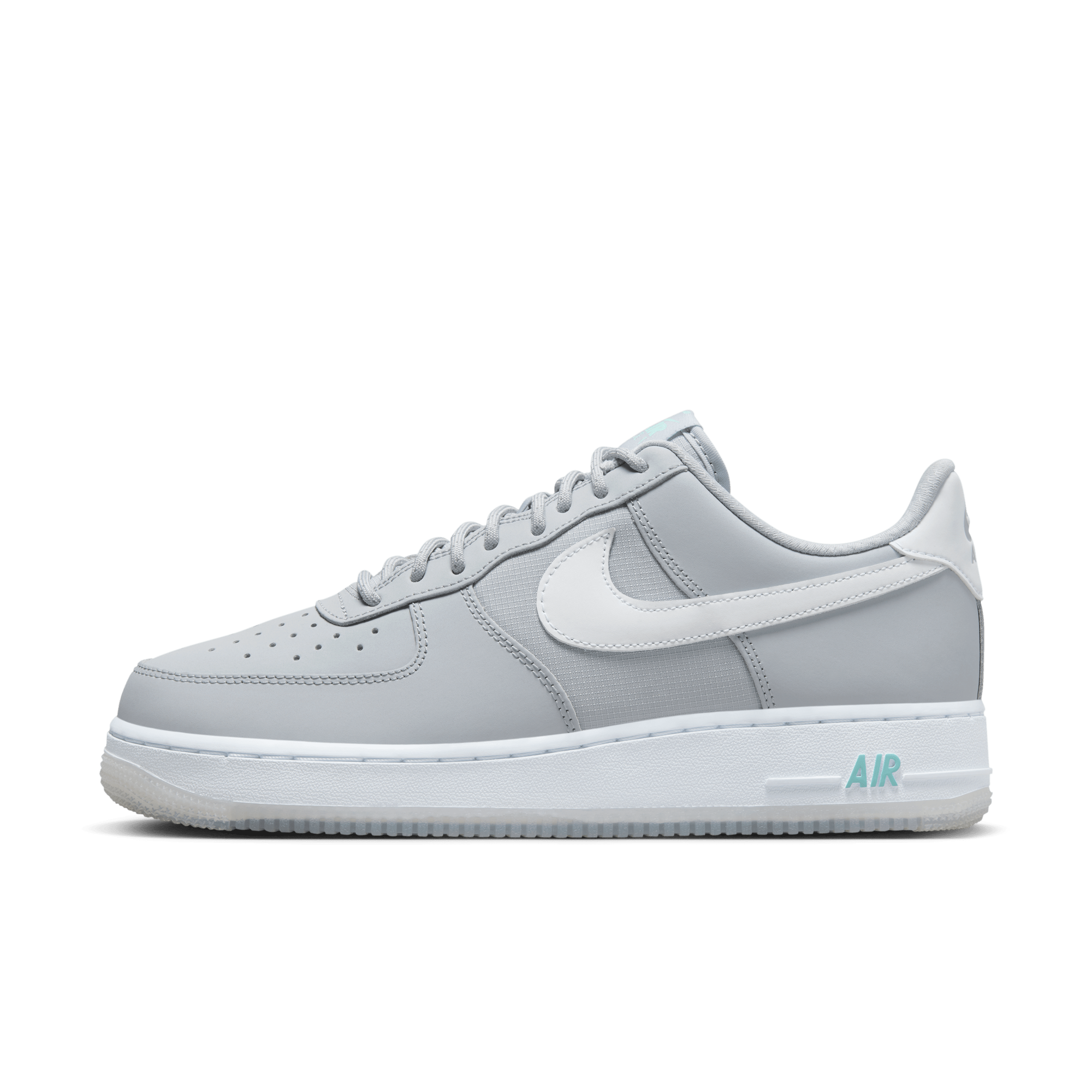 Nike air force 1 wolf grey black top
