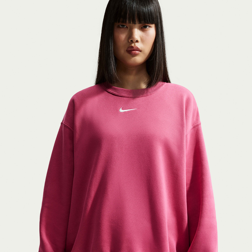Hoodies & Sweatshirts-Nike, Nike Sportswear Phoenix Fleece, Women's Oversized Crew-neck Sweatshirt