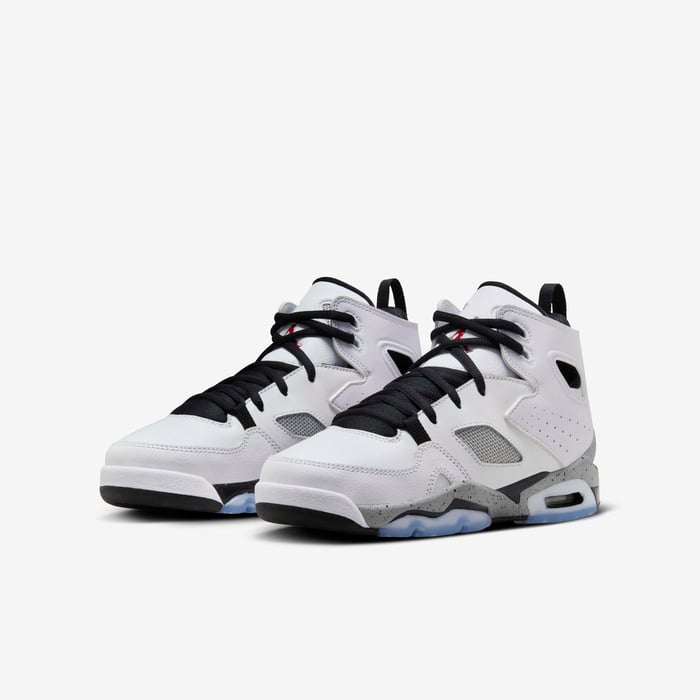 Buy Jordan Flight Club '91 Older Kids' Shoes White/Black