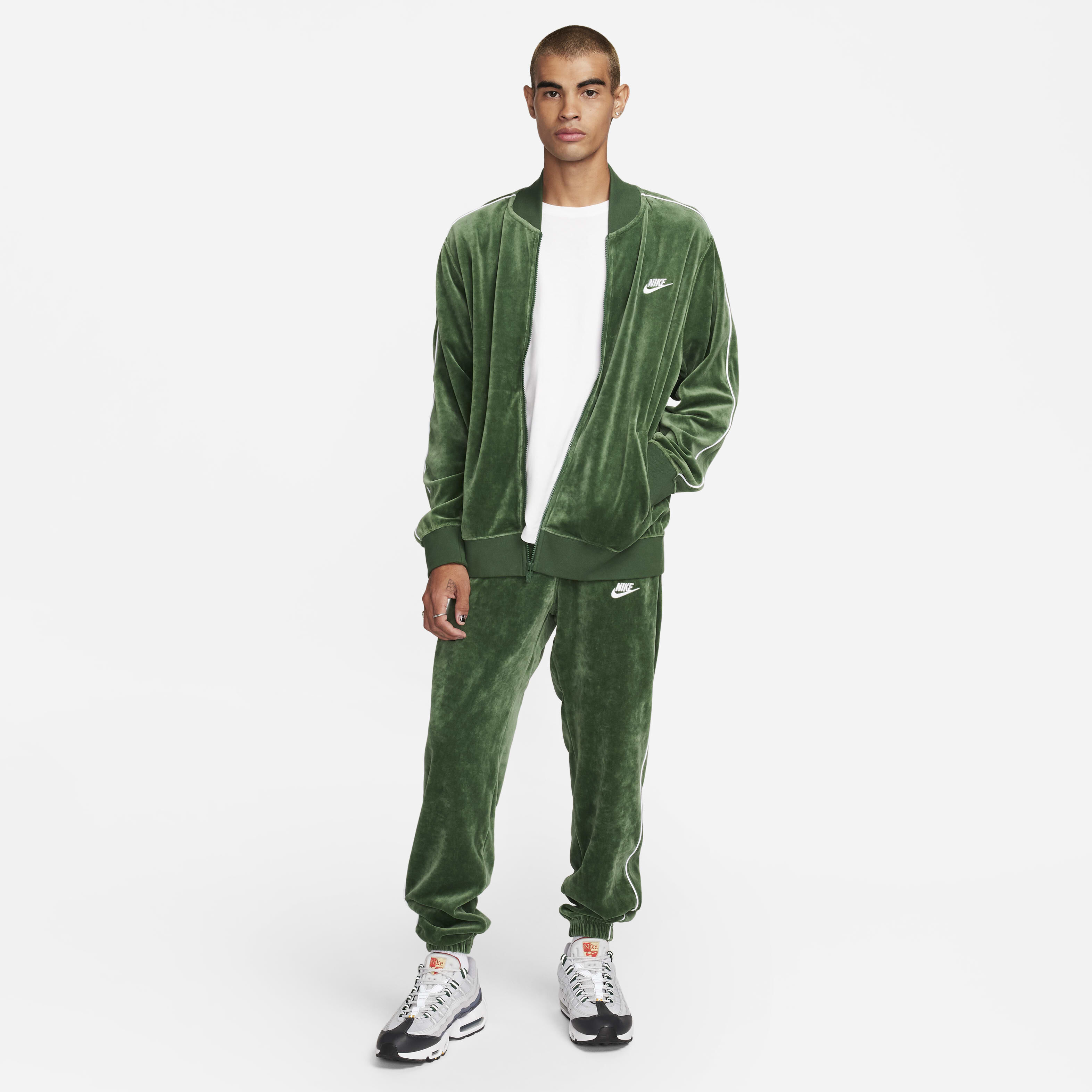 Buy Nike Sportswear Club Men s Velour Jacket Nike Saudi Official