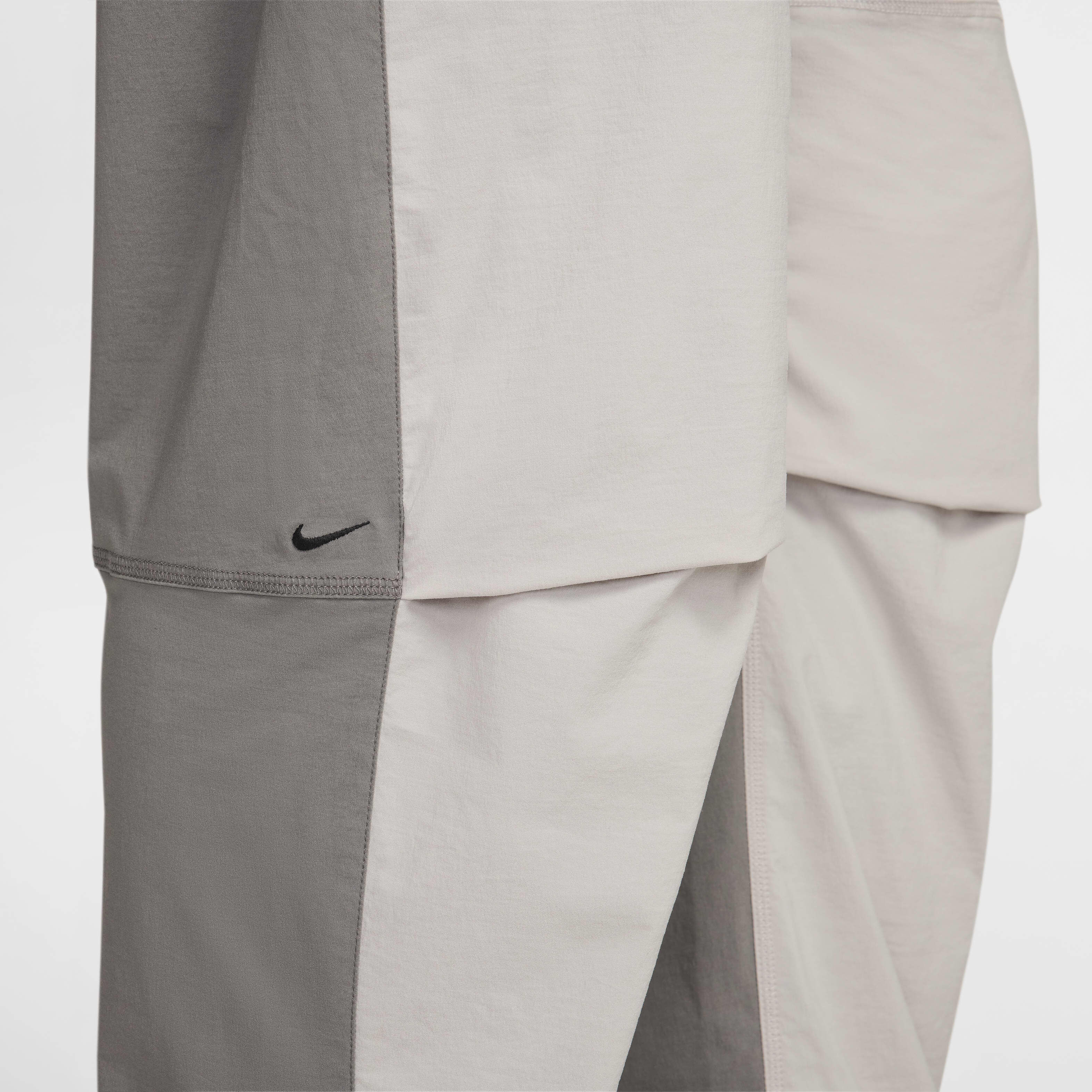 Buy Nike Tech Men's Woven Oversized Trousers - Flat Pewter