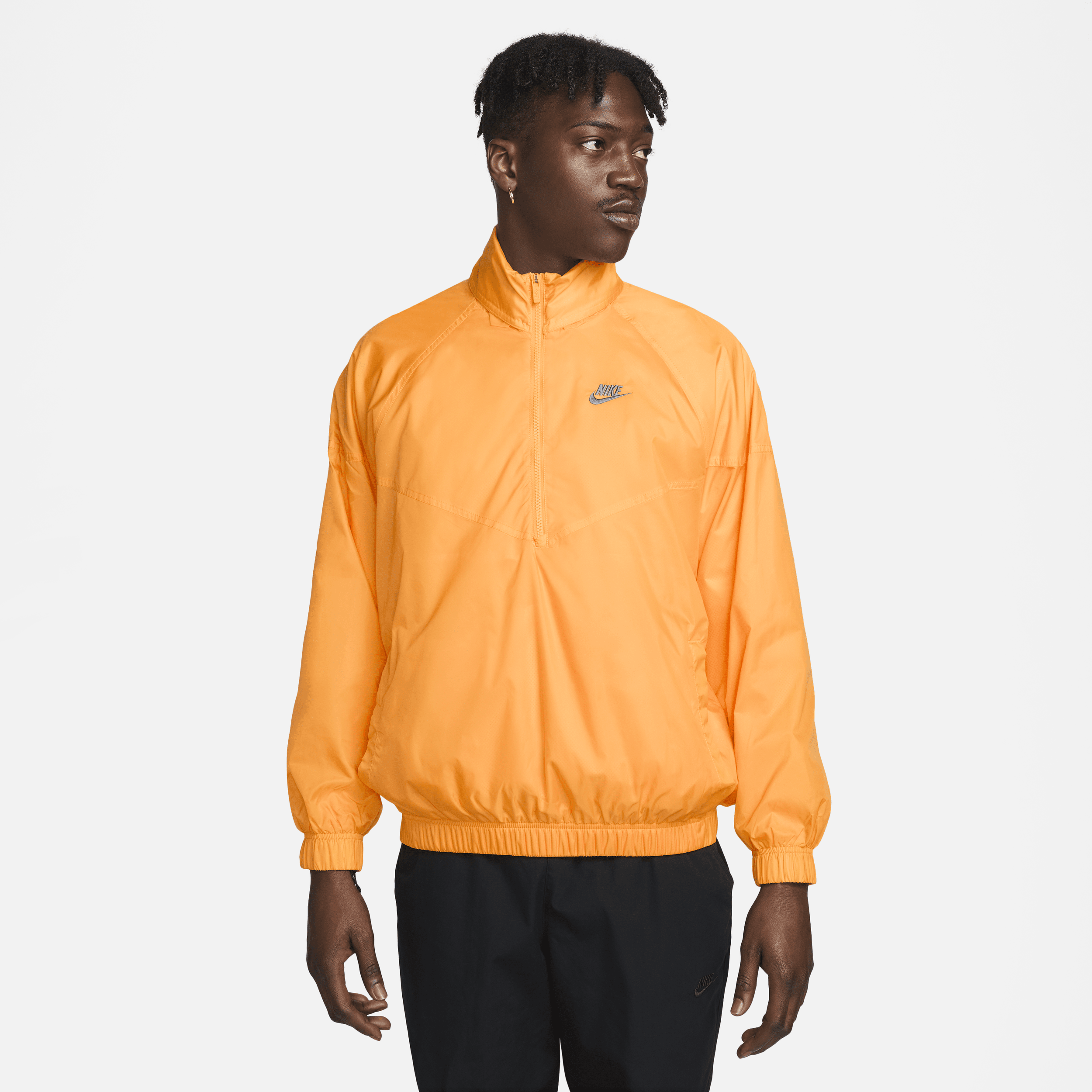 Yellow nike windrunner top