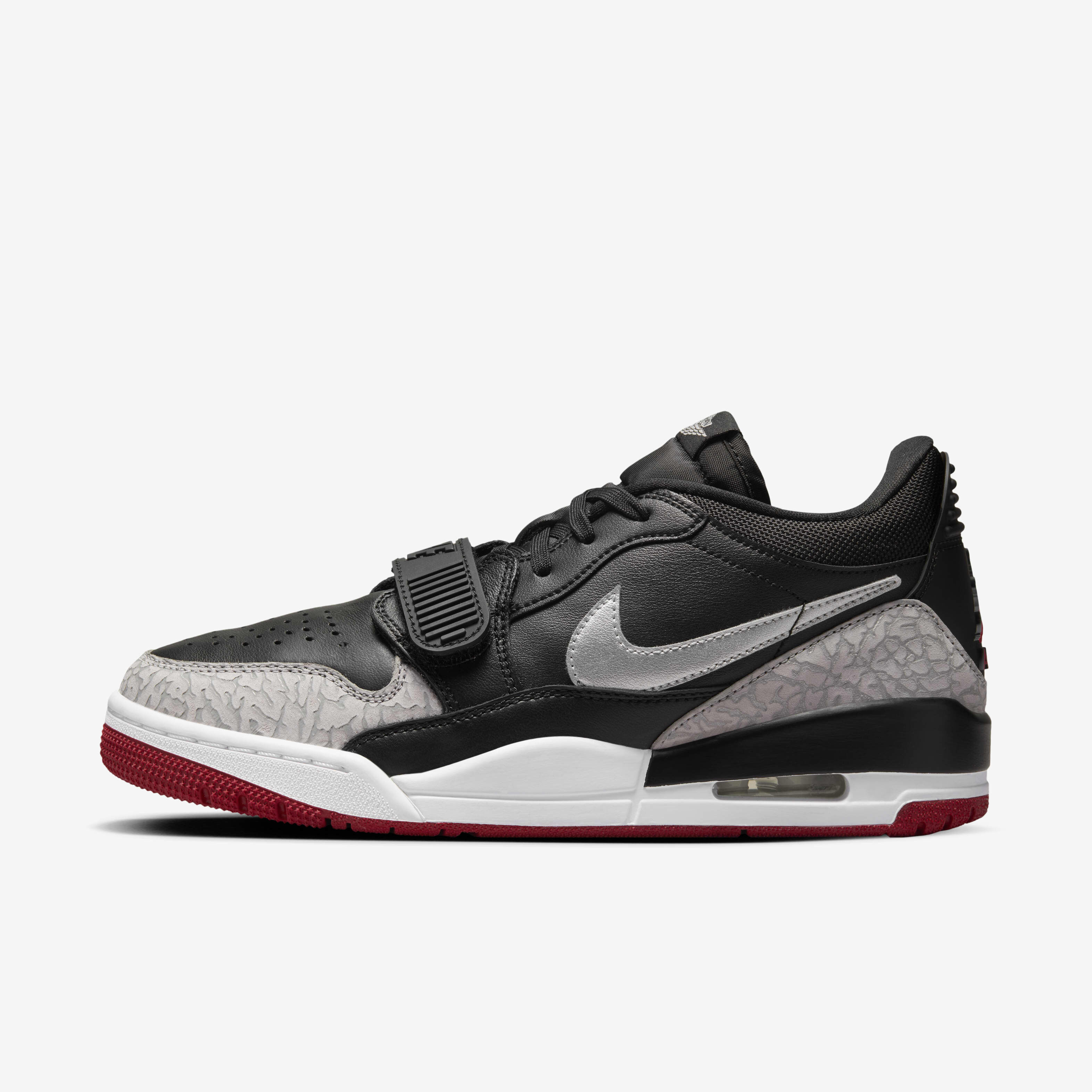 Buy Air Jordan Legacy 312 Low Women s Shoes Black Gym Red Cement Grey Metallic Silver Nike Saudi Official