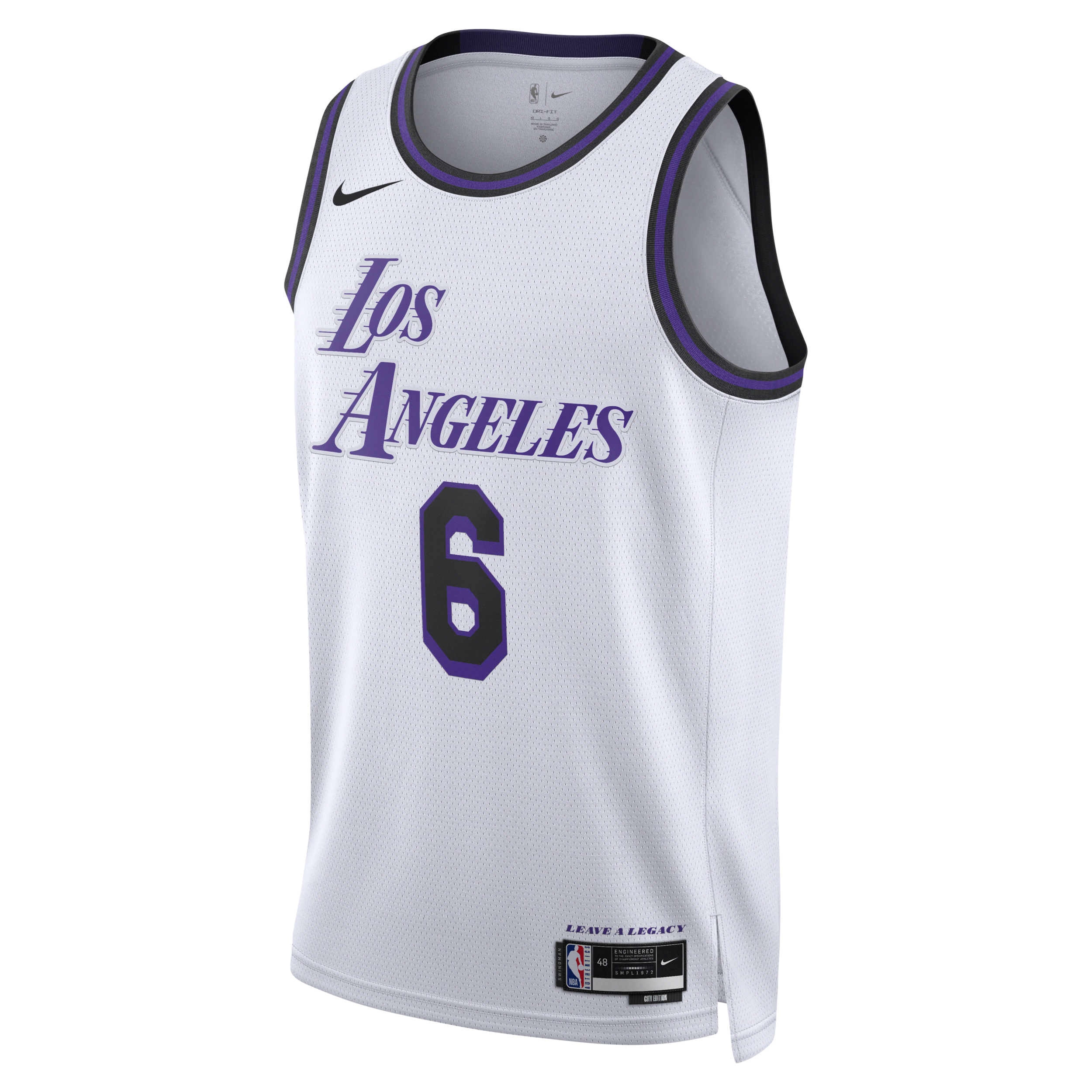 LeBron James Los Angeles Lakers 2017-18 City Edition Jersey