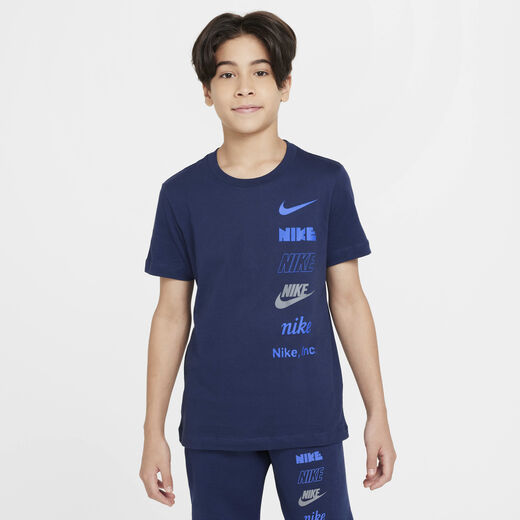 قمصان بطبعات للأطفال-نايكي, نايكي سبورتسوير, تيشيرت للأطفال الكبار