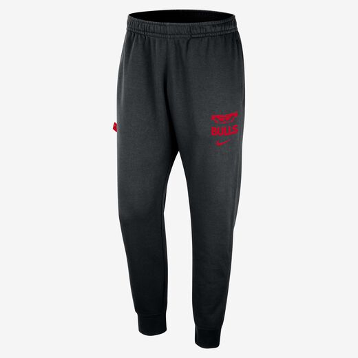 Men's Pants & Tights-Nike, Chicago Bulls Club Courtside, Men's Nike NBA Joggers