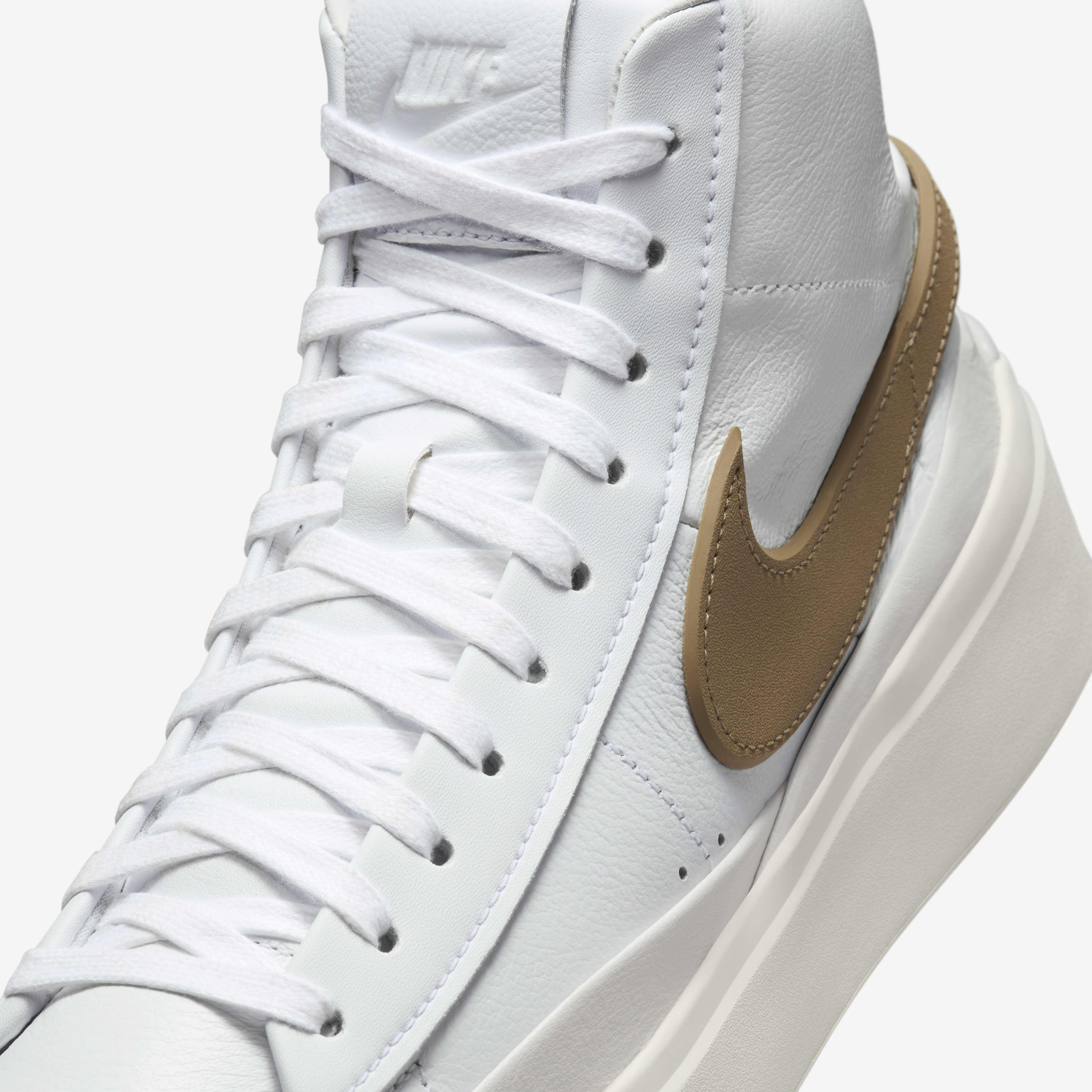 Buy Nike Blazer Phantom Mid Men s Shoes White Summit White Phantom Khaki Nike Saudi Official