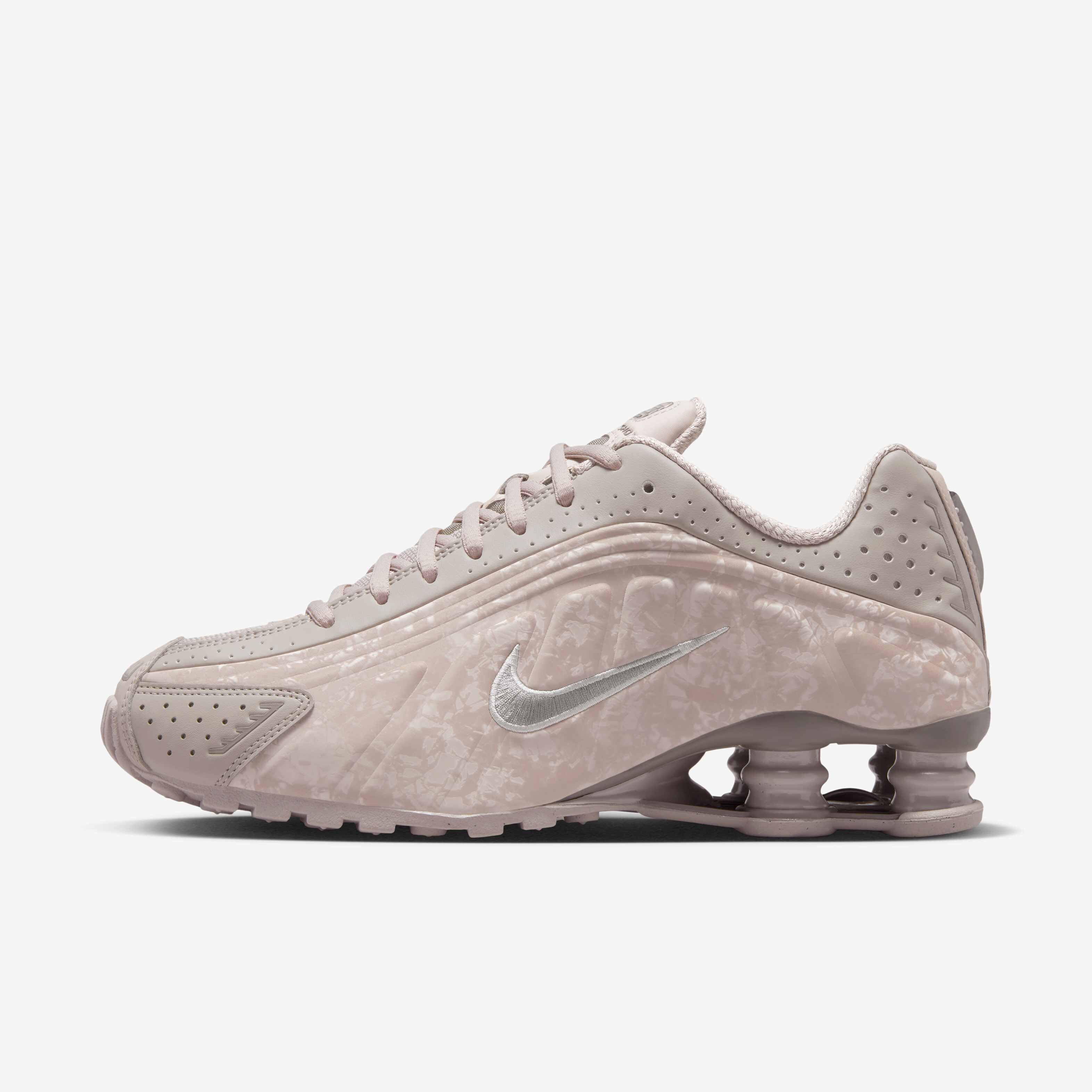 Buy Nike Shox R4 Women's Shoes - College Grey/Flat Pewter