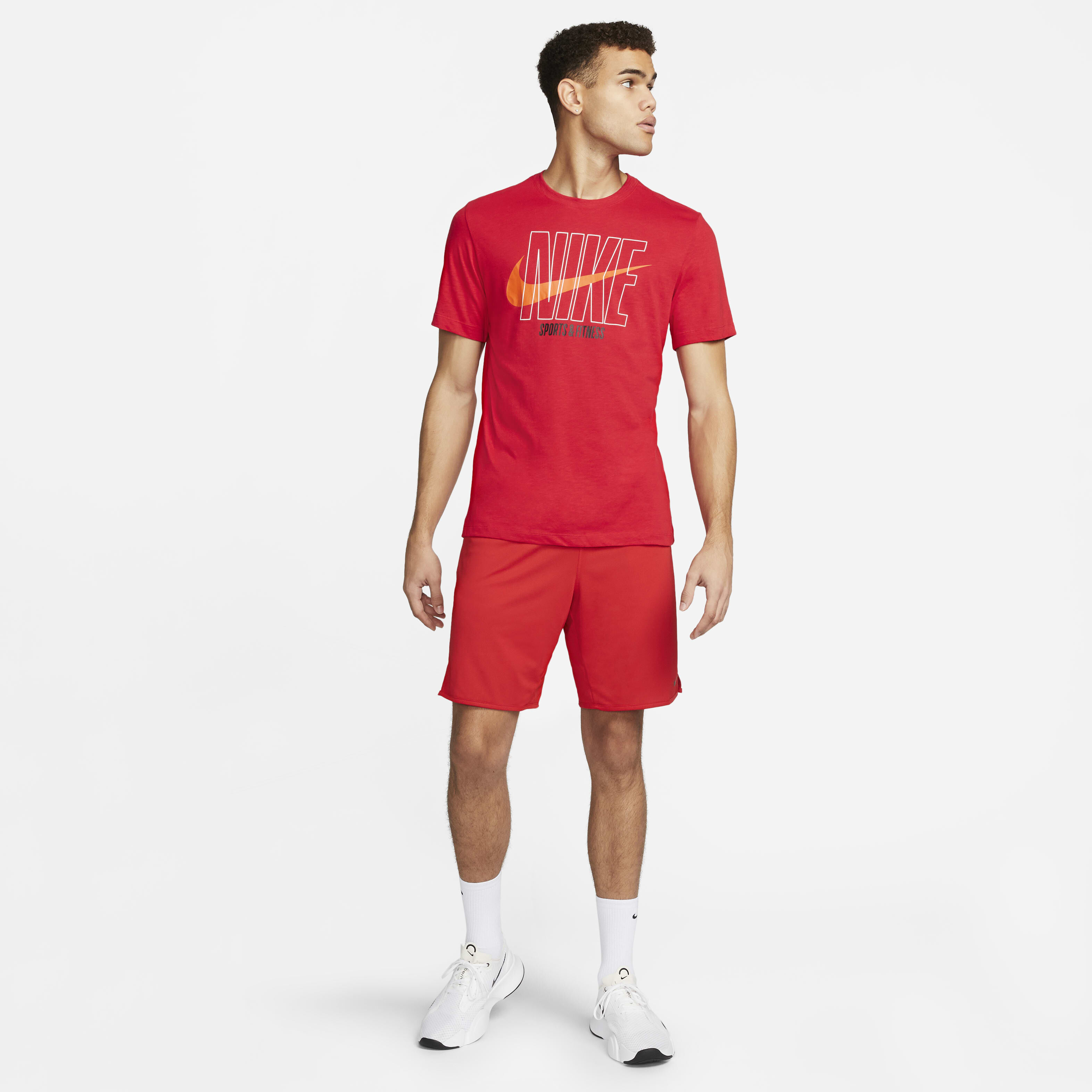 Buy Nike Dri FIT Men s Fitness T Shirt Nike Saudi Official