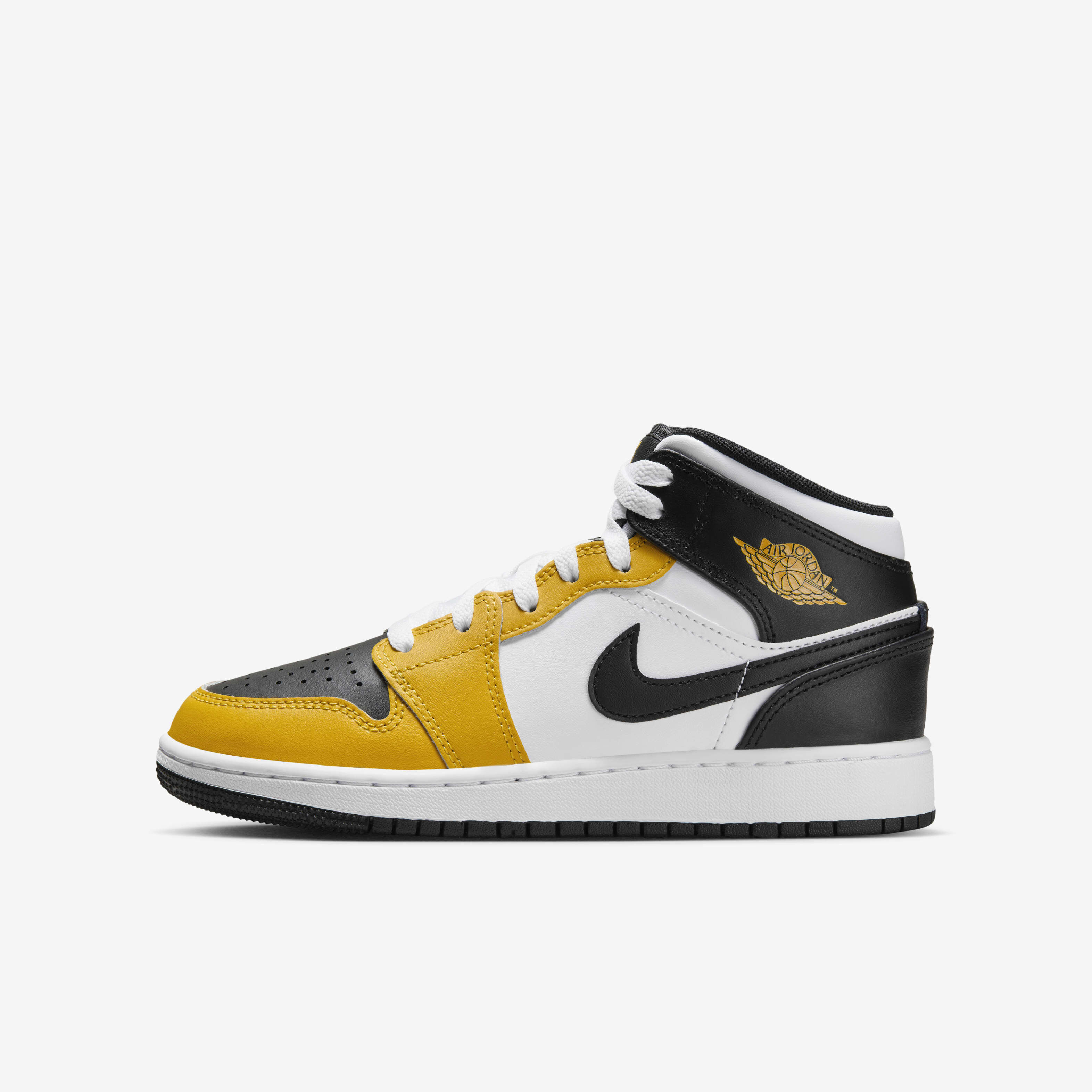 Kids yellow jordans discount