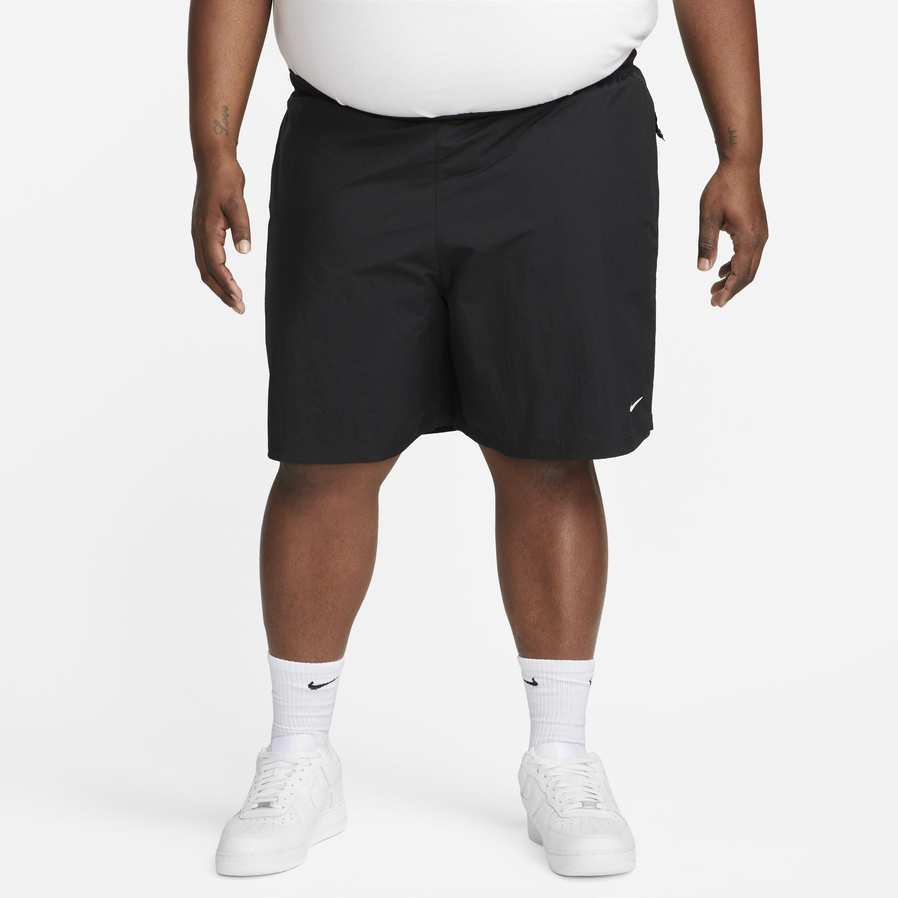 Nike swoosh woven shorts discount