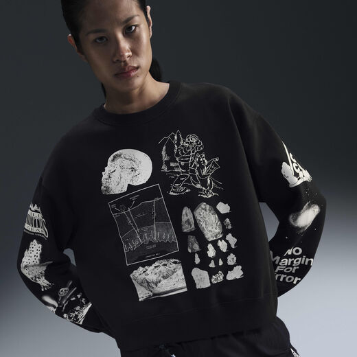 ACG-Nike, Nike ACG 'Tuff Fleece', Women's Therma-FIT Repel Crew-Neck Sweatshirt ACG-Nike, Nike ACG 'Tuff Fleece', Women's Therma-FIT Repel Crew-Neck Sweatshirt