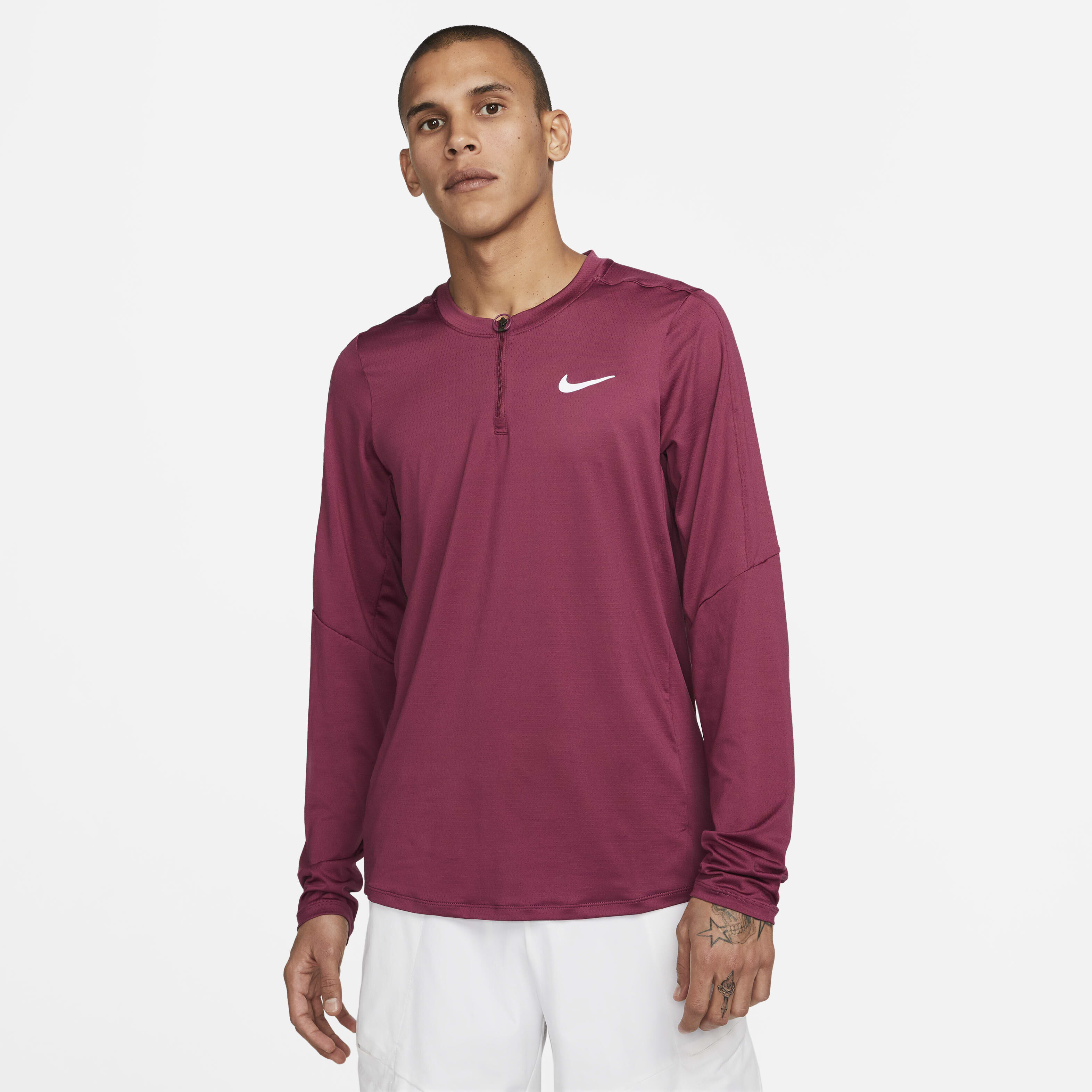 Nike court half zip best sale