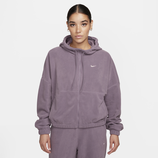 Nike women's therma top fleece graphic training hoodie