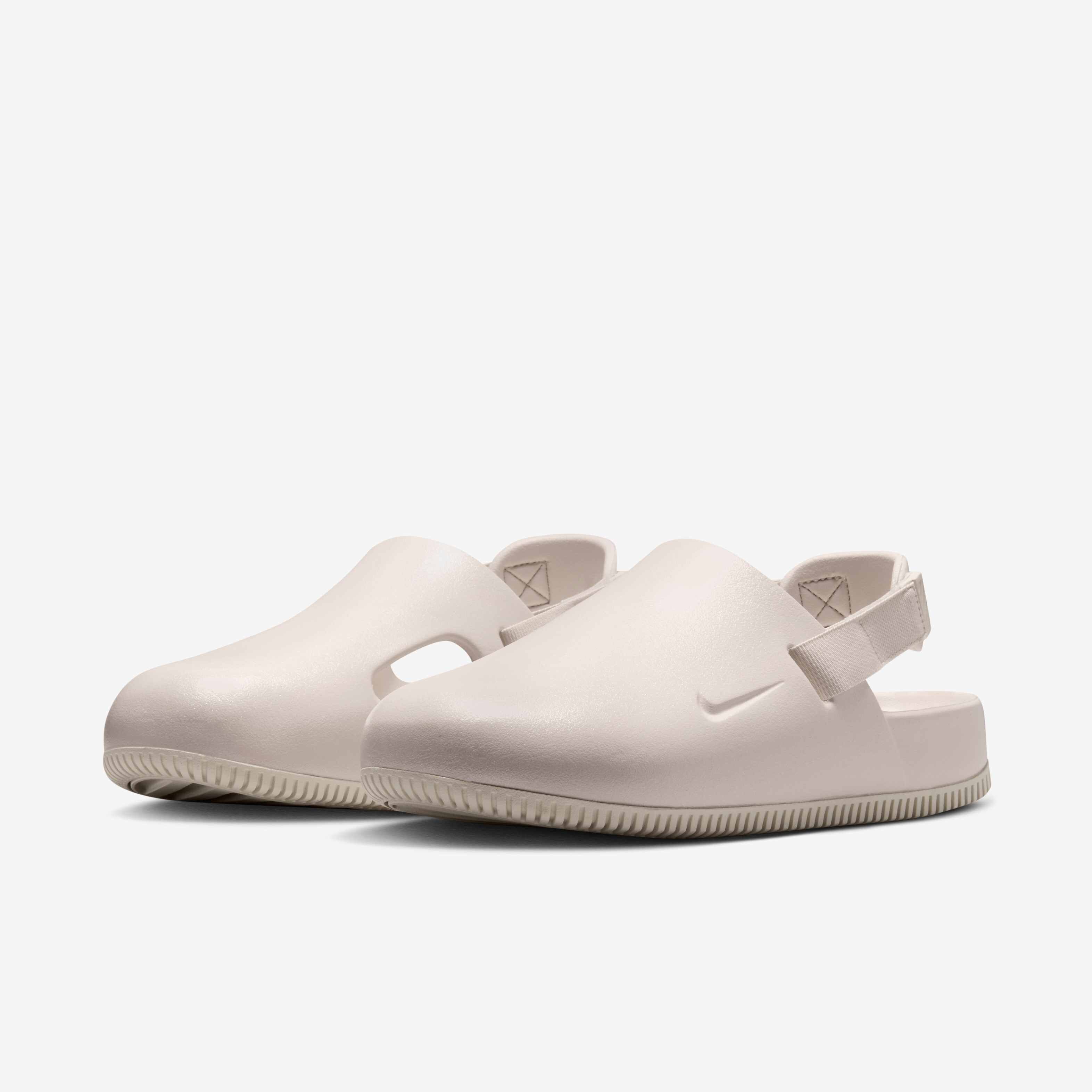 Buy Nike Calm Pearlised Women's Mules - Light Orewood Brown/Light