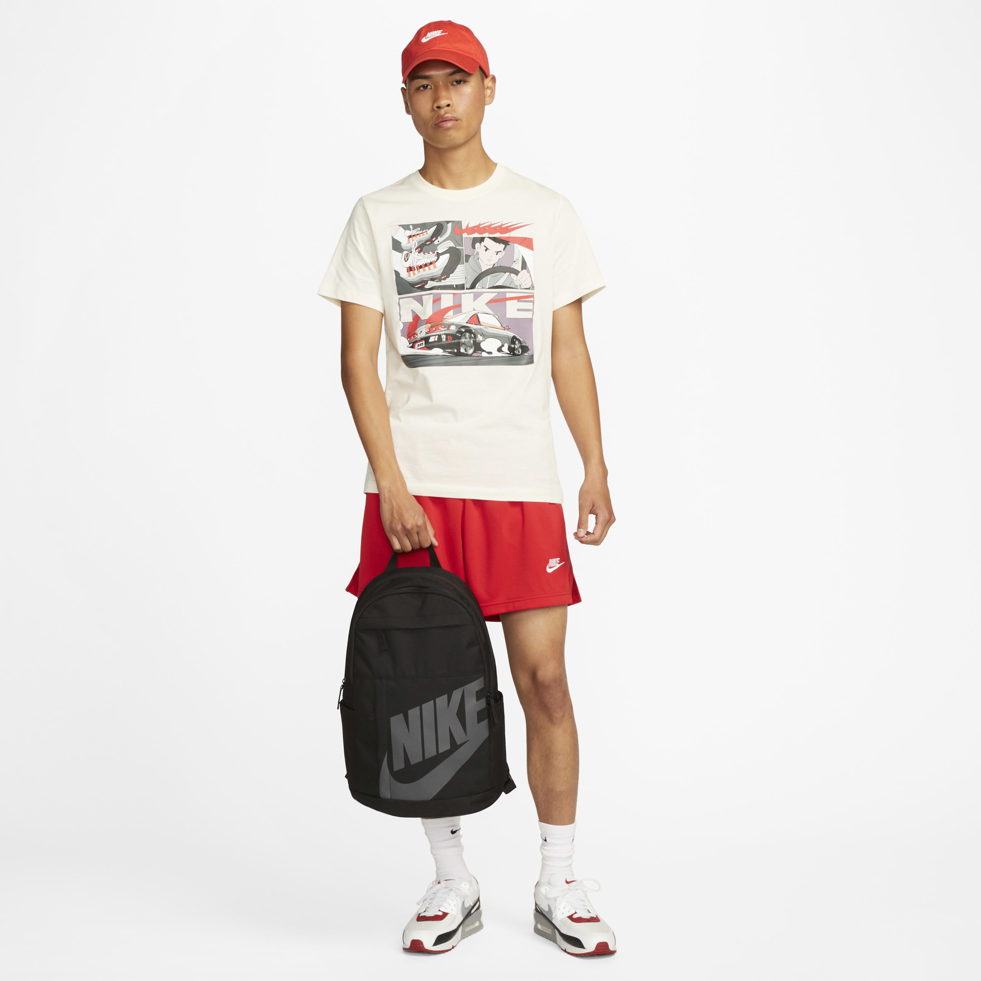Nike sneaker backpack top