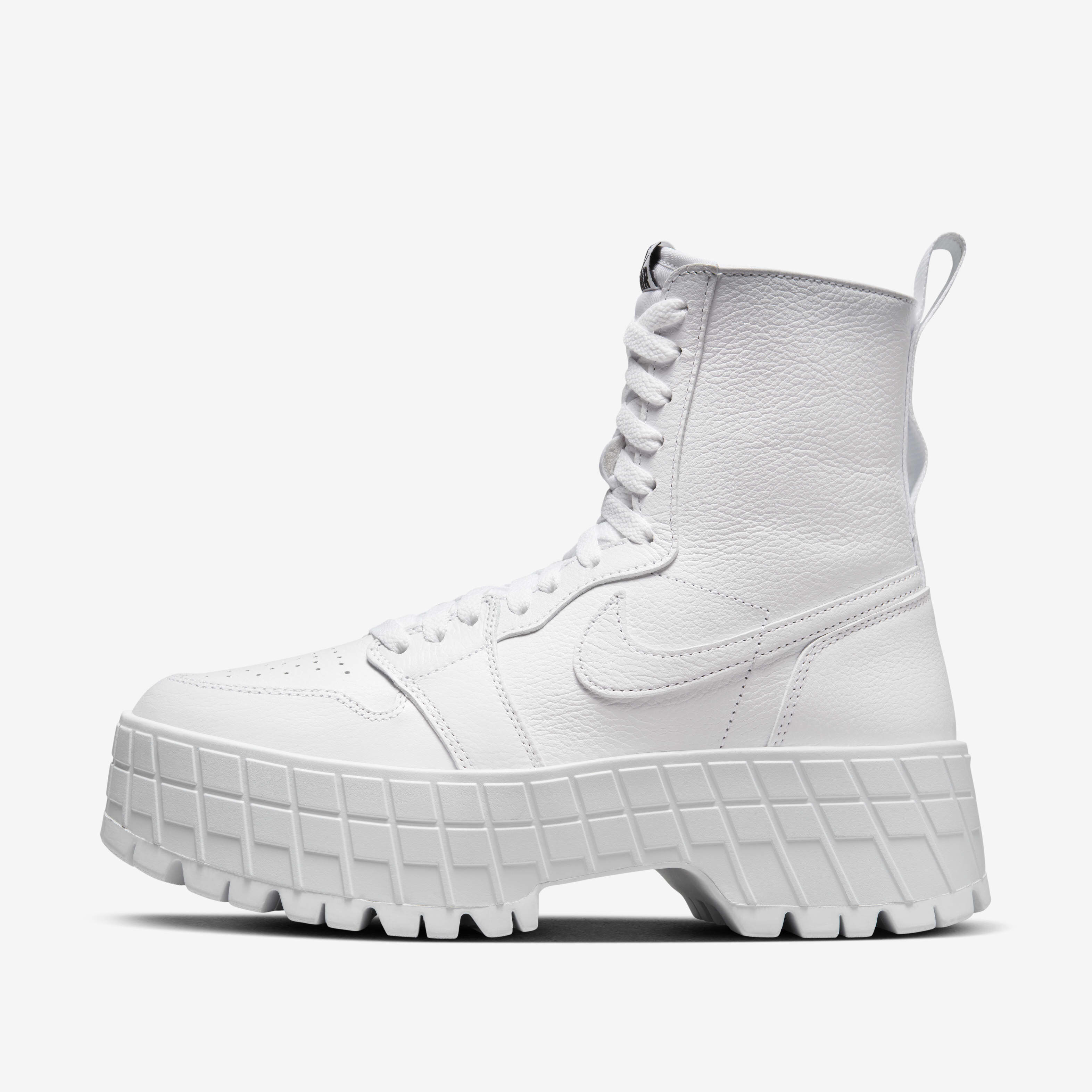 Buy Air Jordan 1 Brooklyn Women's Boot - White/White/White