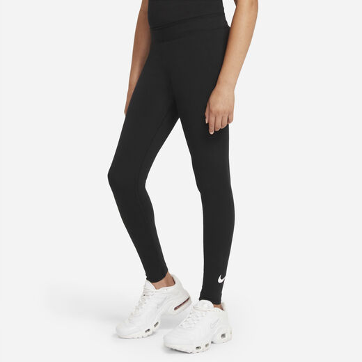 Leggings-Nike, Nike Sportswear Favourites, Older Kids' (Girls') Swoosh Leggings