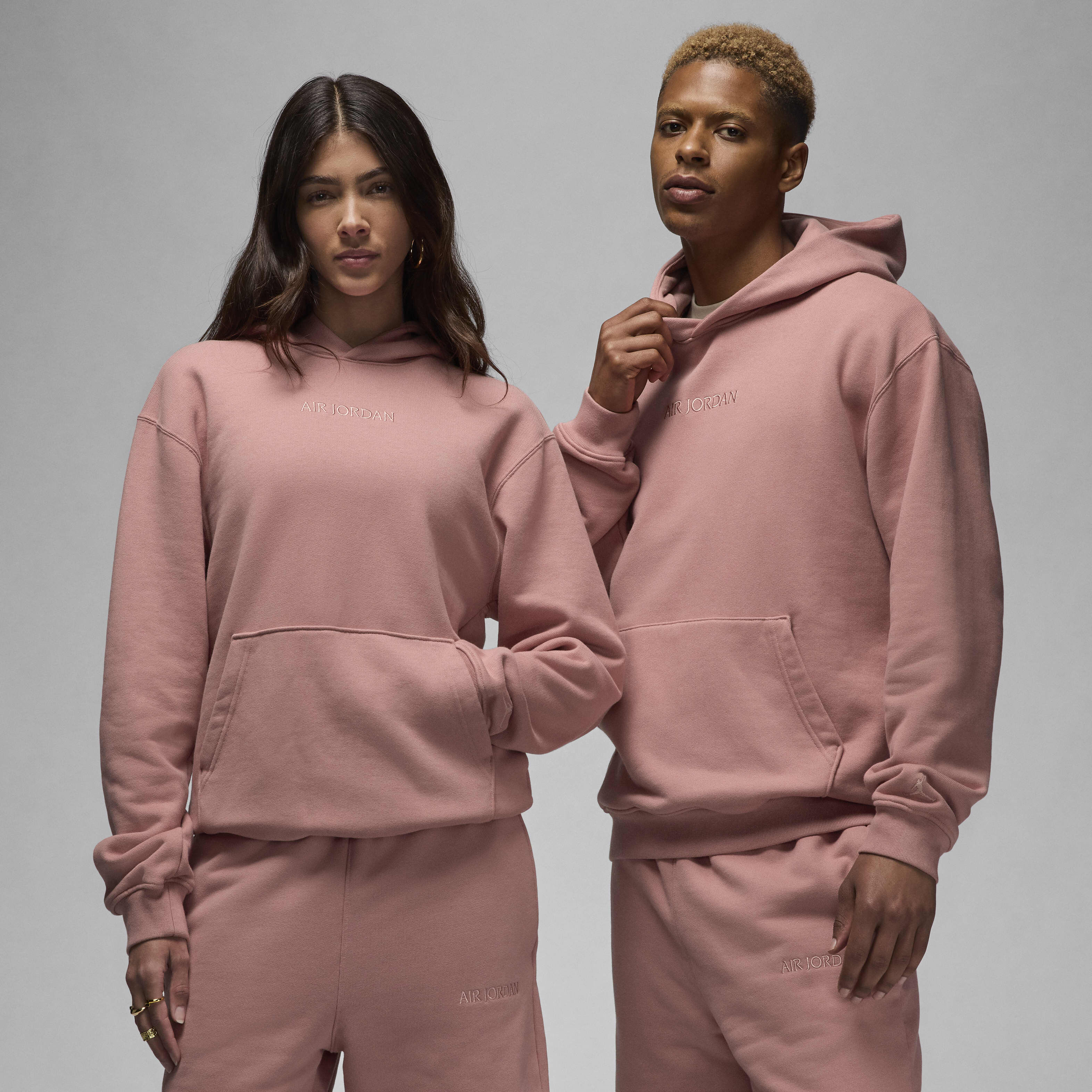 Jordan pink hoodie sales