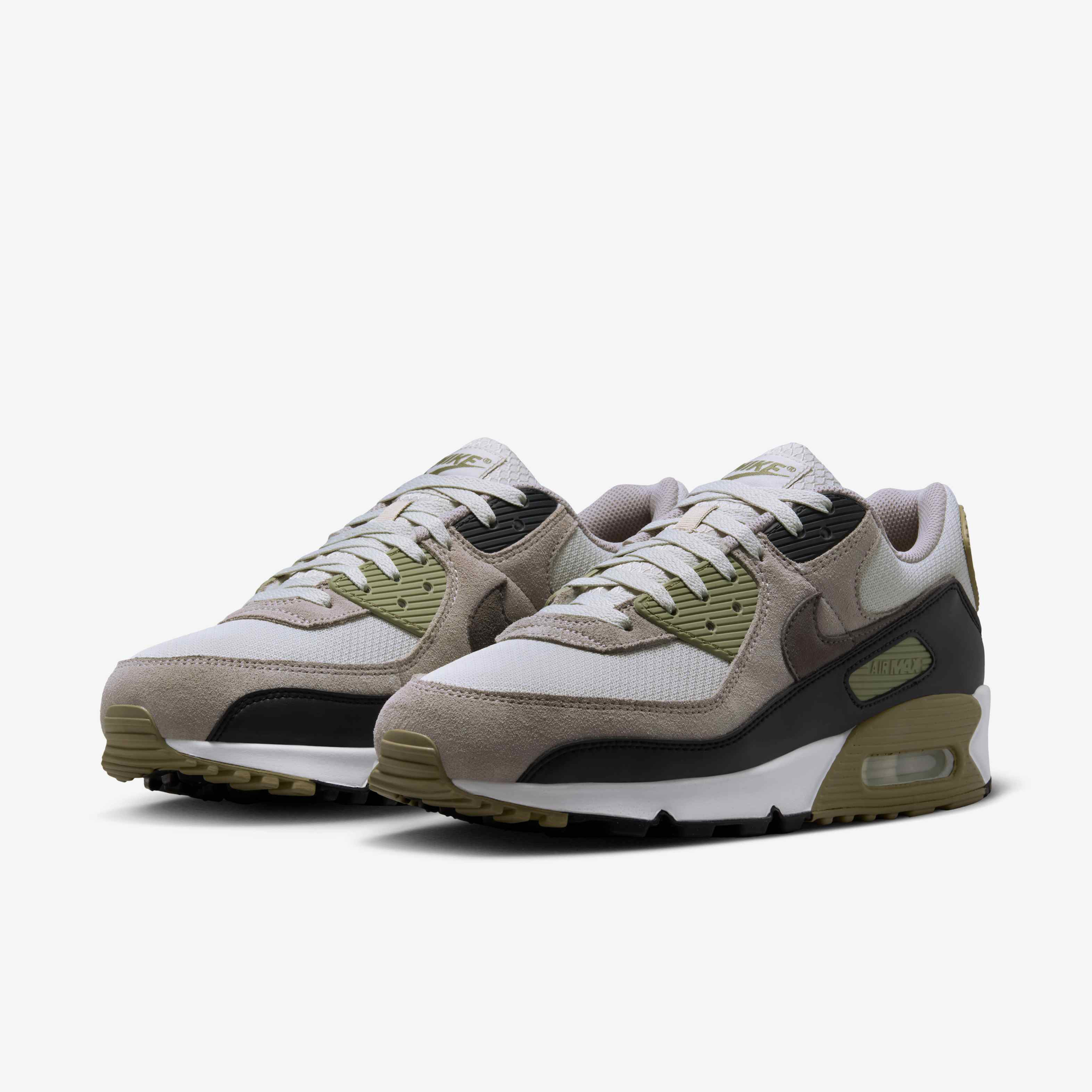 ■Nike■ Air Max 90 M Light Bone Neutral Olive College Gray Nike Air Max 90 