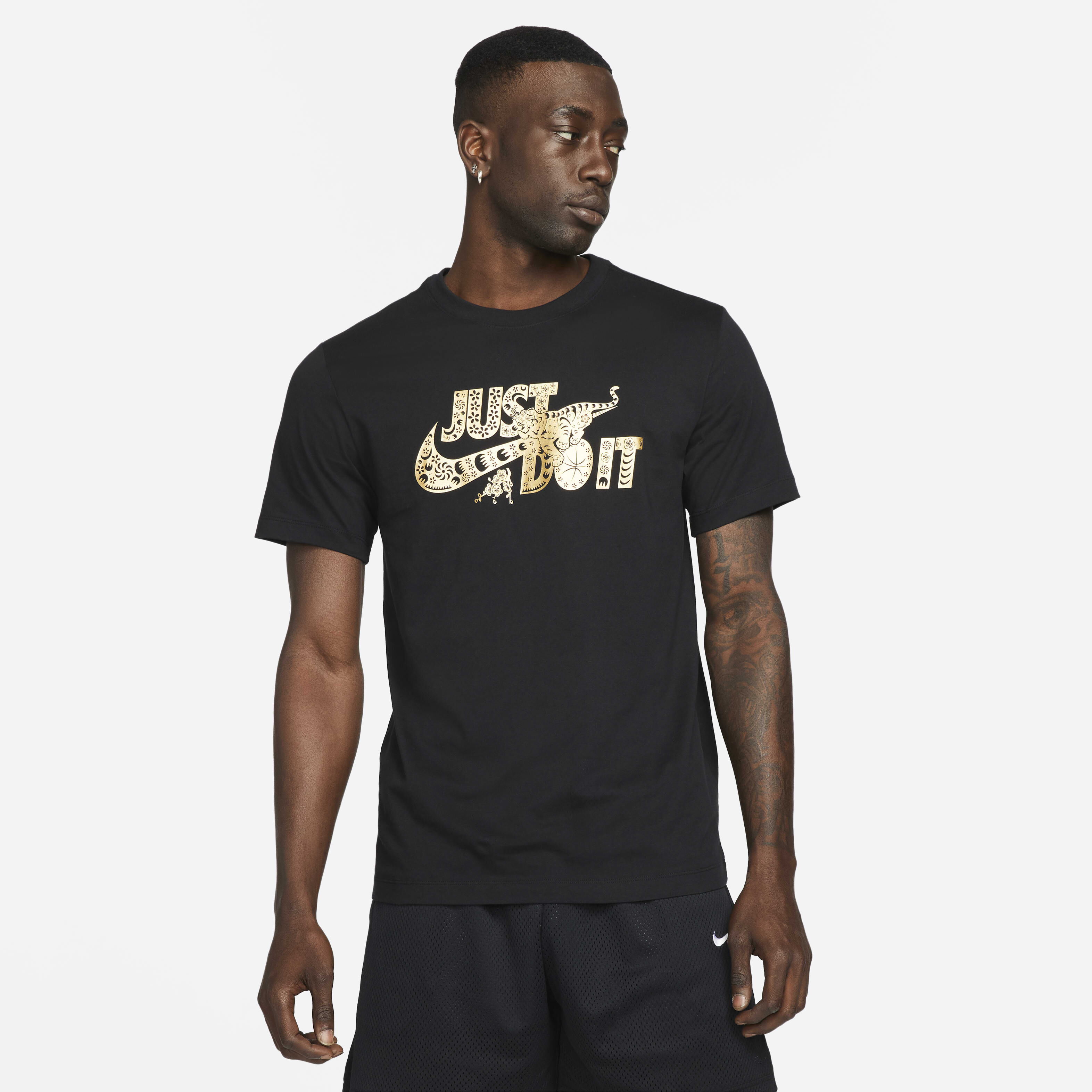 nike just do it t shirt black