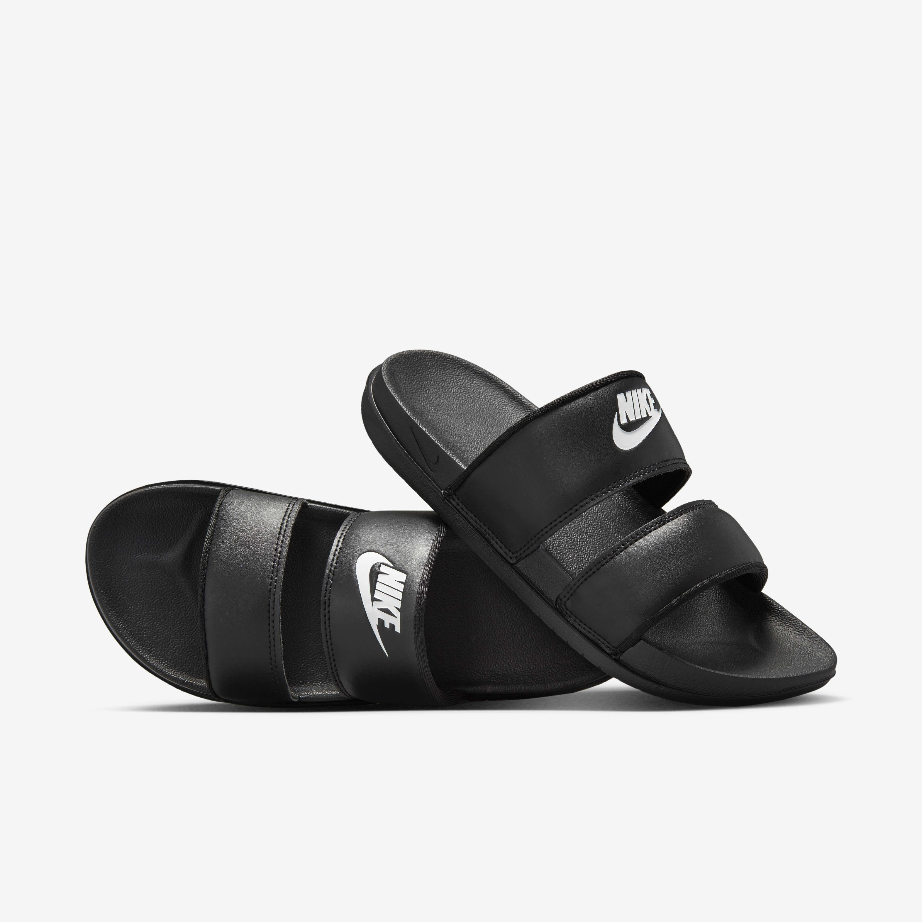 Women's nike benassi duo sport slides hot sale