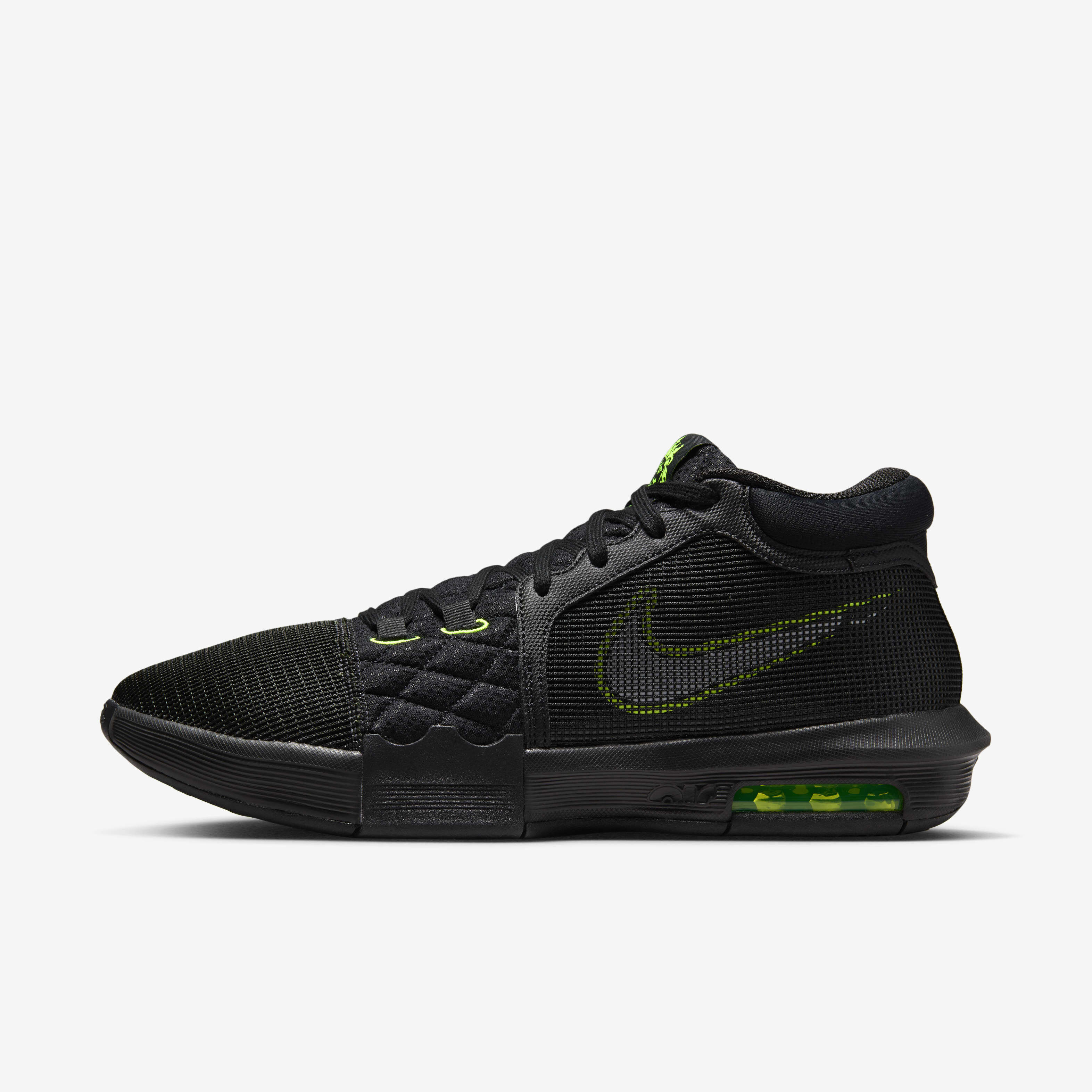 Buy LeBron Witness 8 Basketball Shoes Black Volt White Nike Saudi Official
