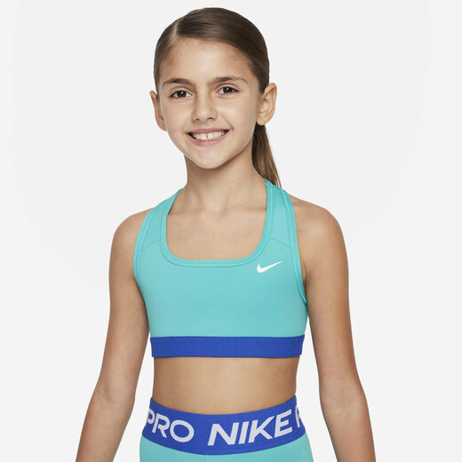 Sports Bras-Nike, Nike Swoosh, Older Kids' (Girls') Sports Bra Sports Bras-Nike, Nike Swoosh, Older Kids' (Girls') Sports Bra