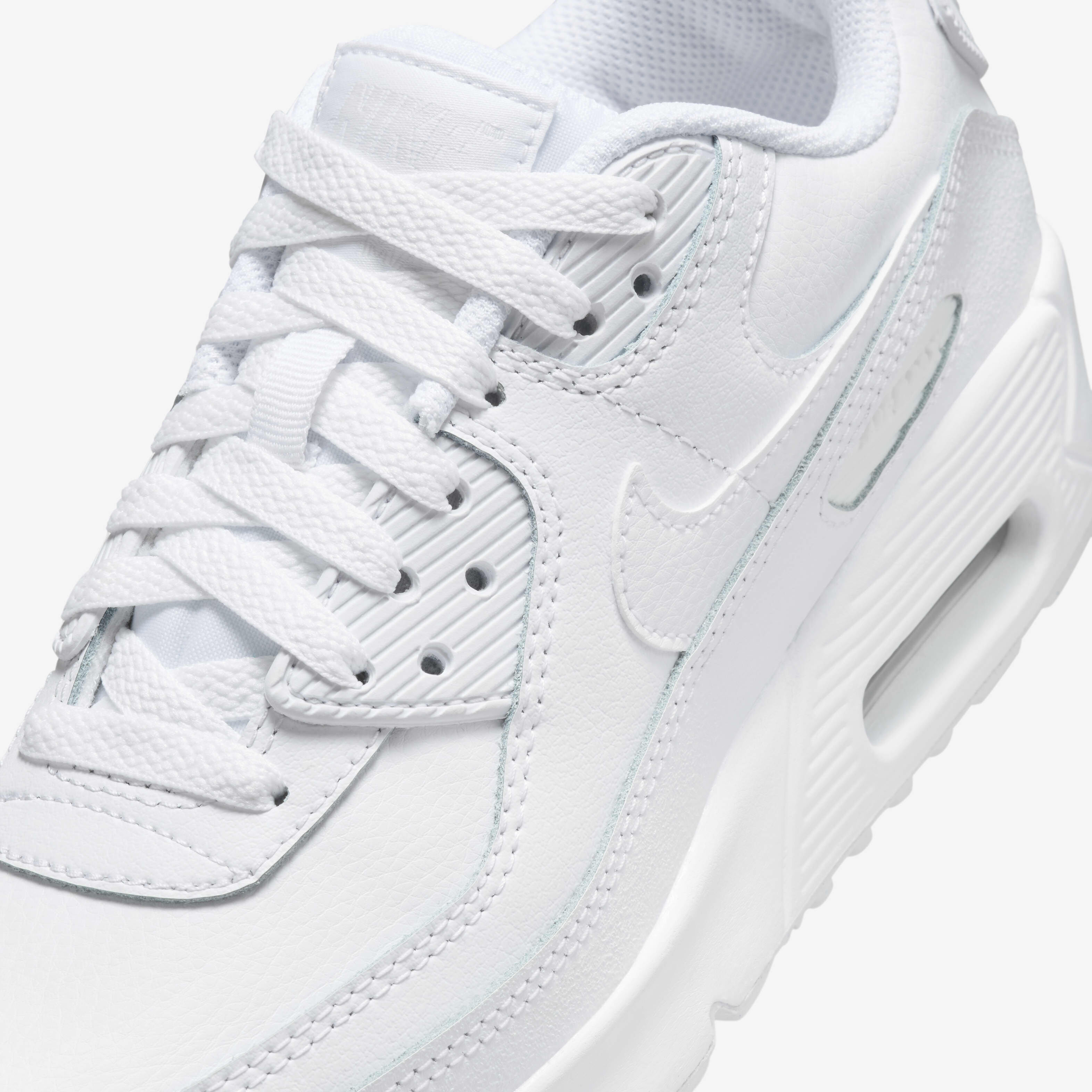 Buy Nike Air Max 90 Older Kids' Shoes - White/Metallic Silver/White/White |  Nike Saudi Official