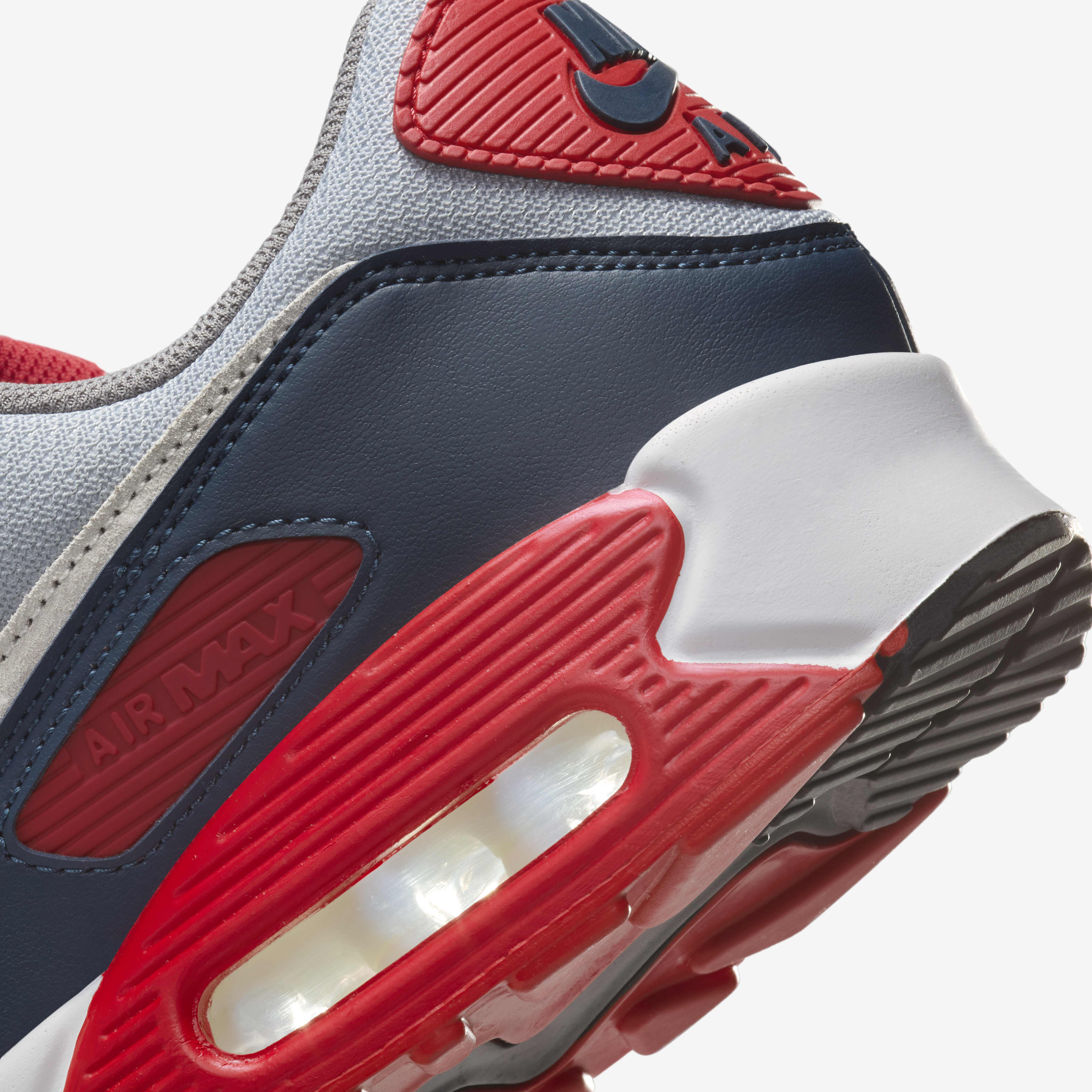 Nike air max 9 essential wolf grey red online