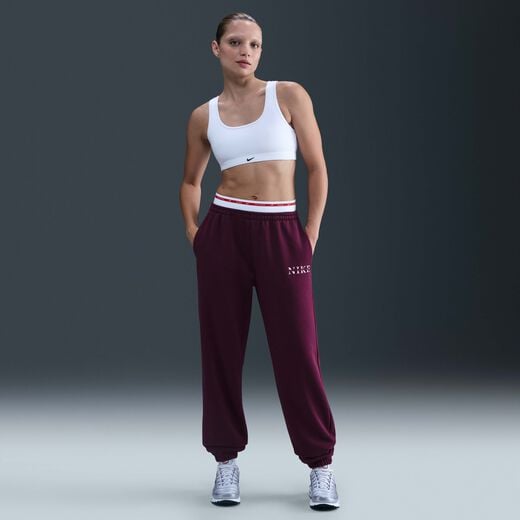 Nike Clothing-Nike, Nike Sportswear Phoenix Fleece, Women's High-Waisted Tracksuit Bottoms Nike Clothing-Nike, Nike Sportswear Phoenix Fleece, Women's High-Waisted Tracksuit Bottoms