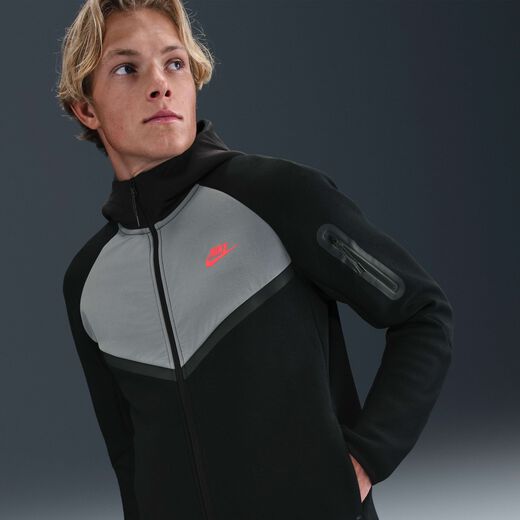 Lifestyle Jackets & Gilets-Nike, Nike Tech, Men's Fleece Windrunner Full-Zip Jacket