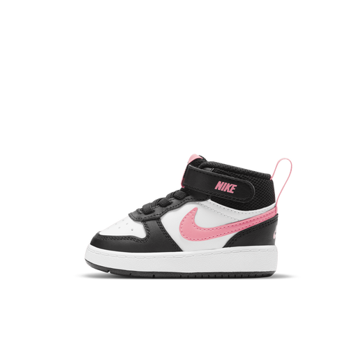 Nike court borough mid black sale