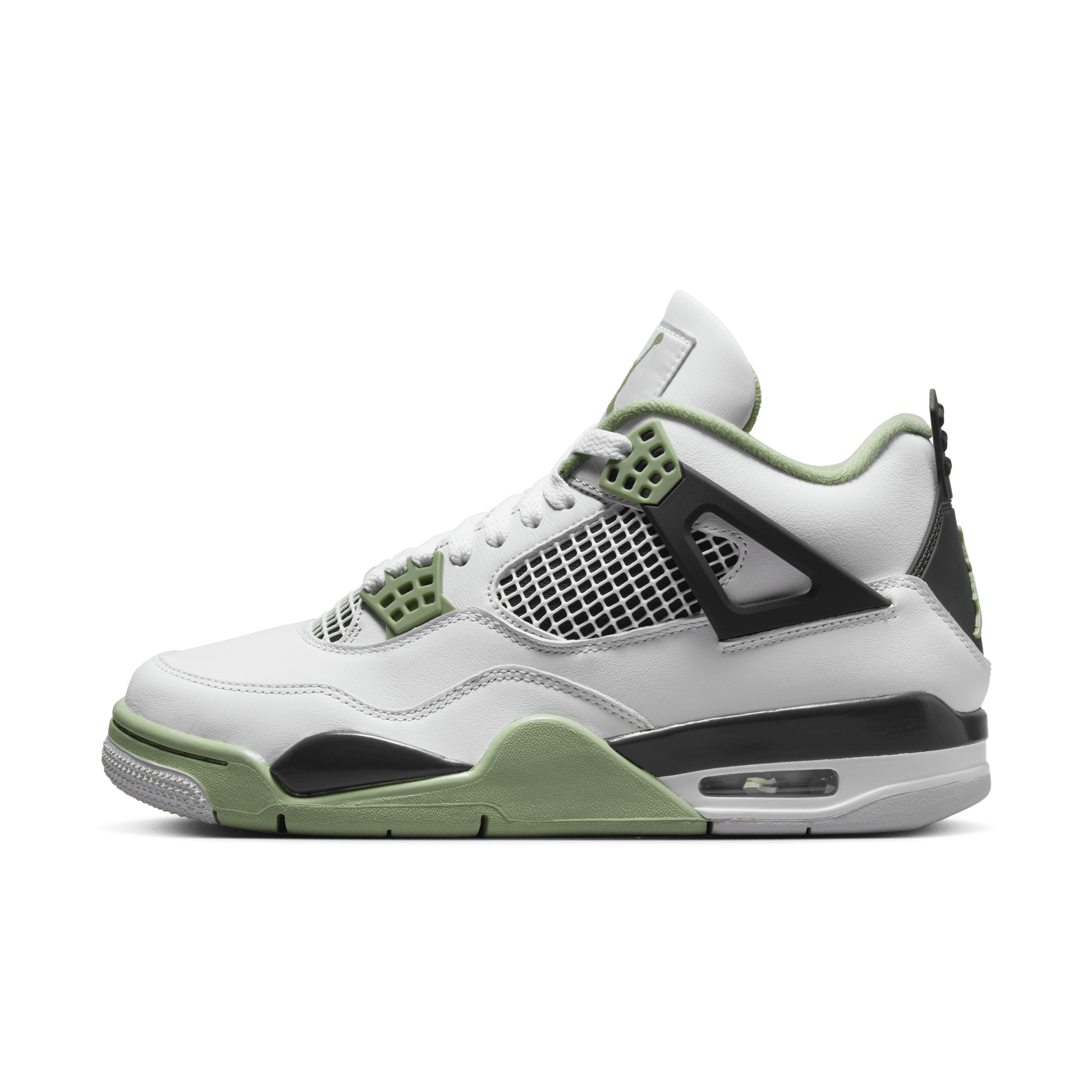 Shop Air Jordan 4 Retro White Gold Women s Shoes Nike KSA