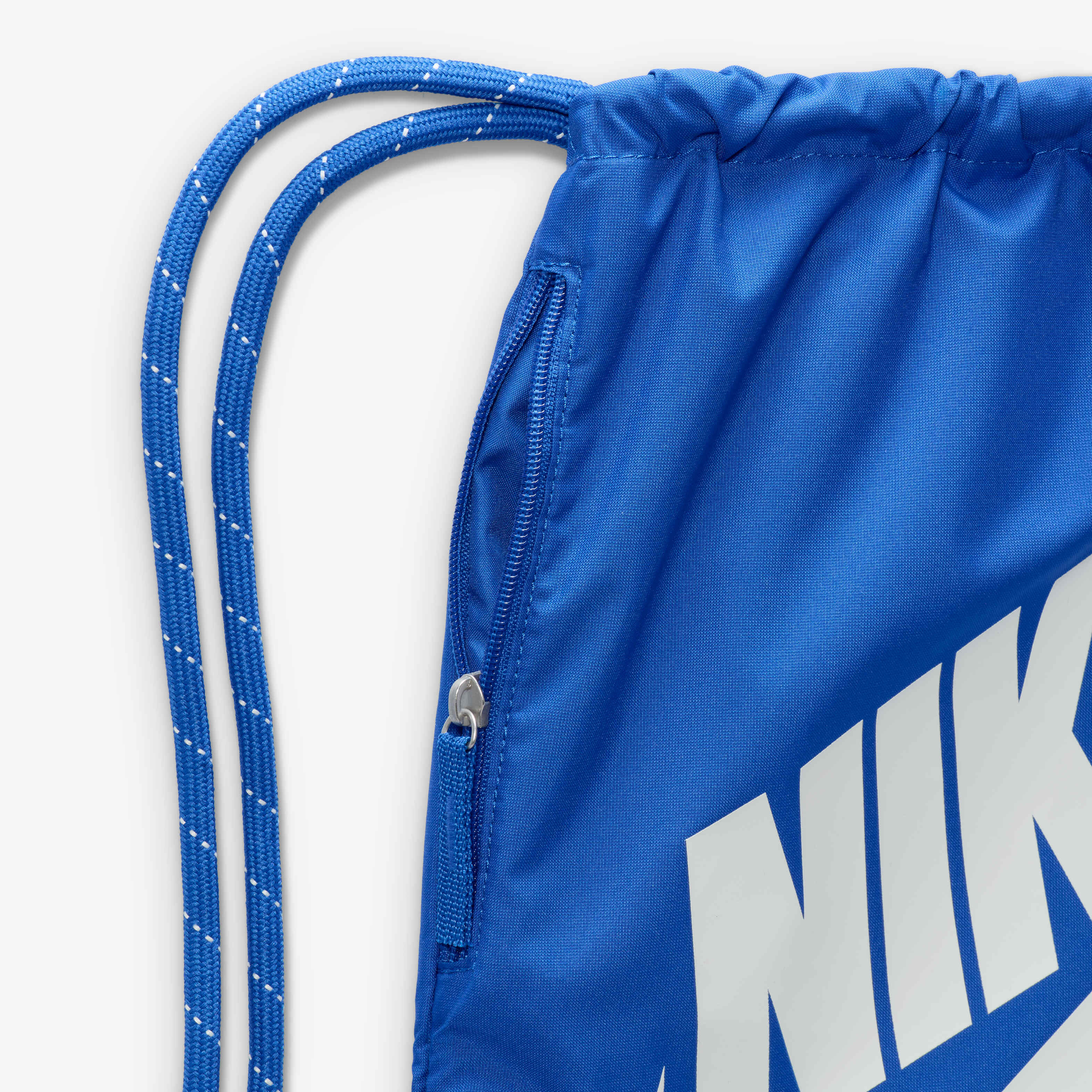 light blue nike drawstring bag