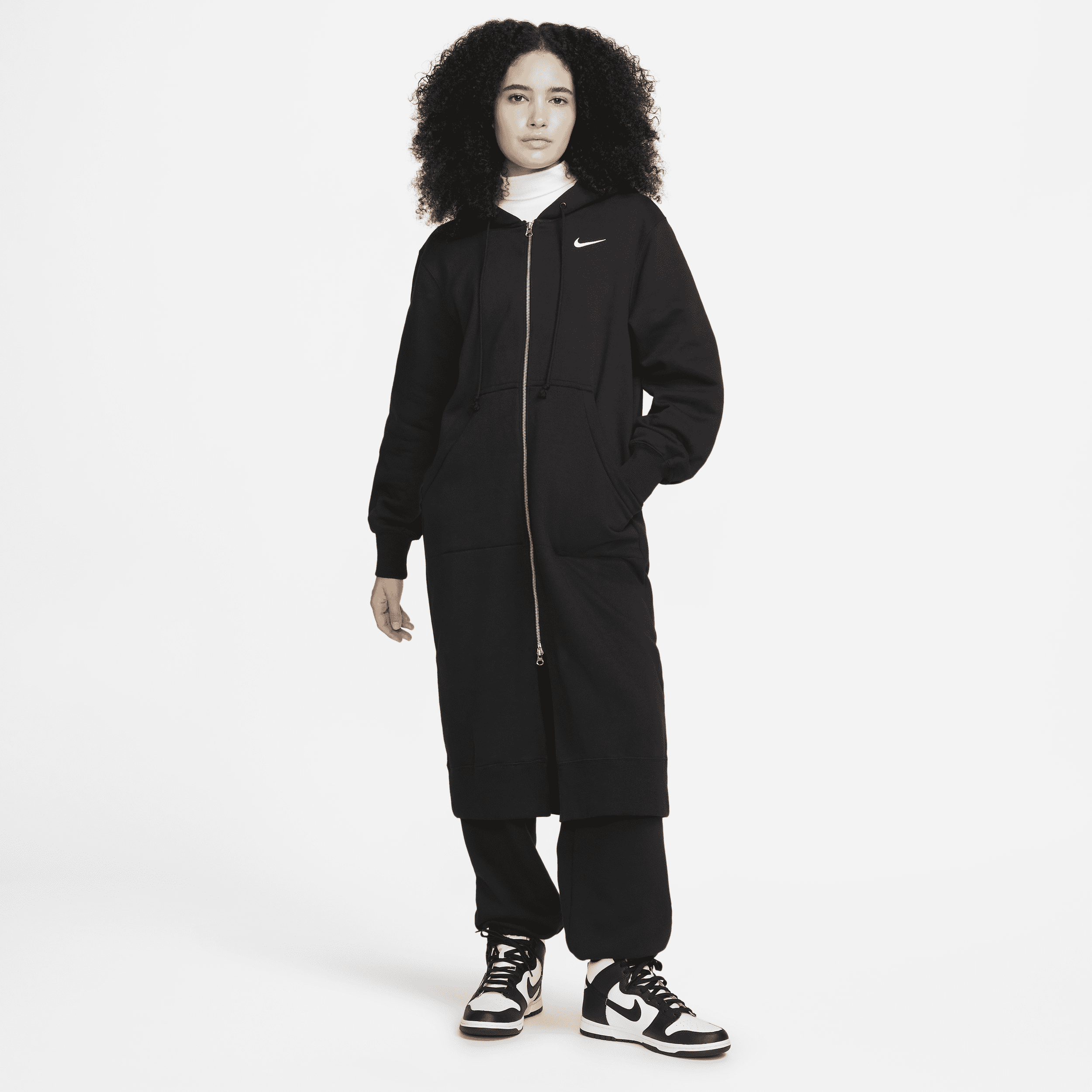 Nike Sportswear Phoenix Fleece Women s Oversized Long Full Zip