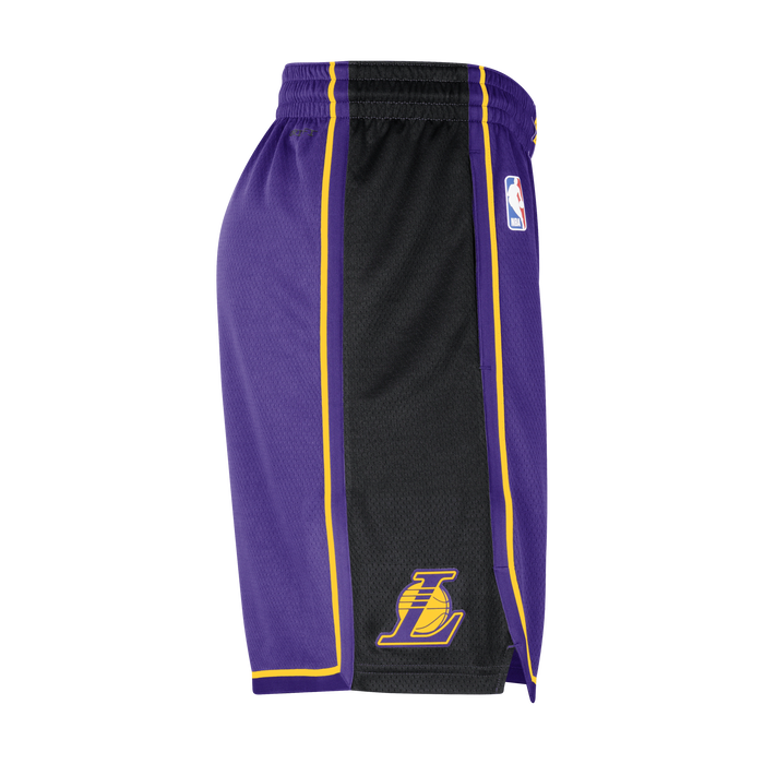 Lakers purple online swingman shorts