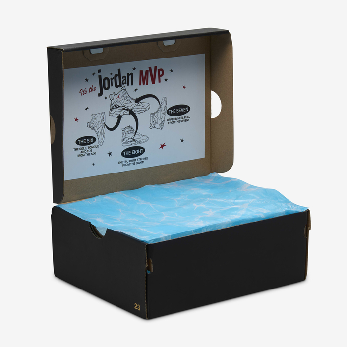 Buy Jumpman MVP Older Kids' Shoes White/Glacier Blue/Aquarius